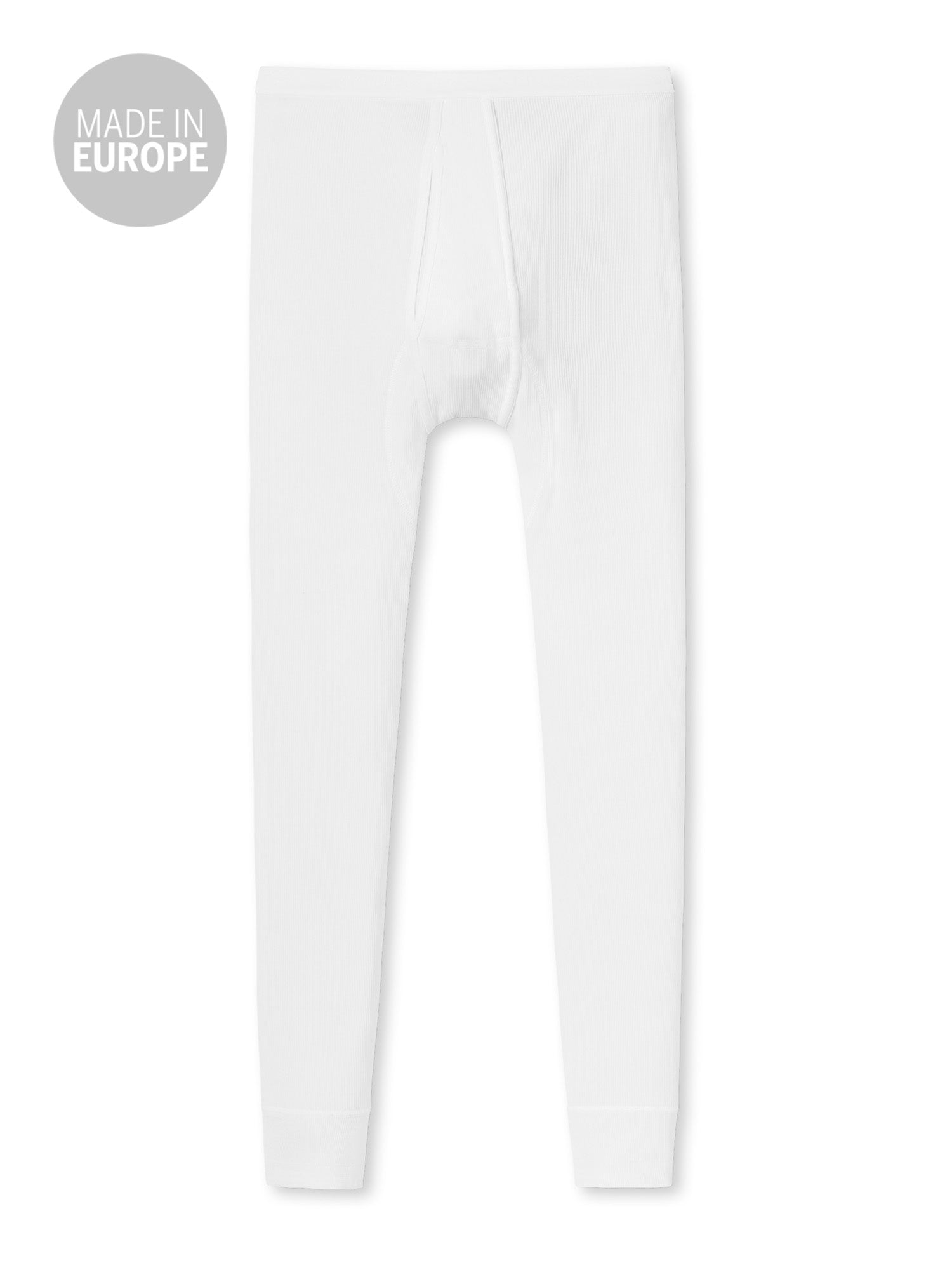 SCHIESSER Herren Lange Unterhose Original Doppelripp