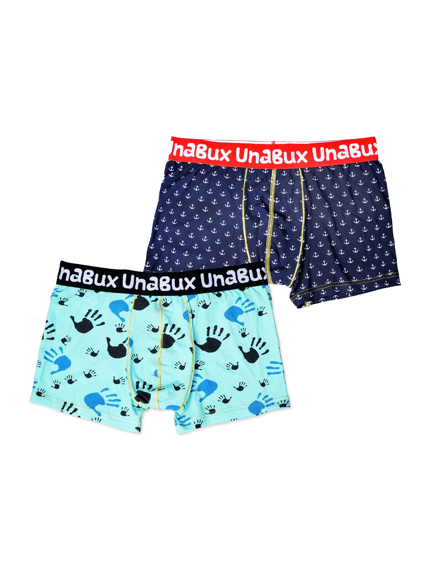 UnaBux Herren Trunks Good Old Anchor / Five Fingers 2er Pack