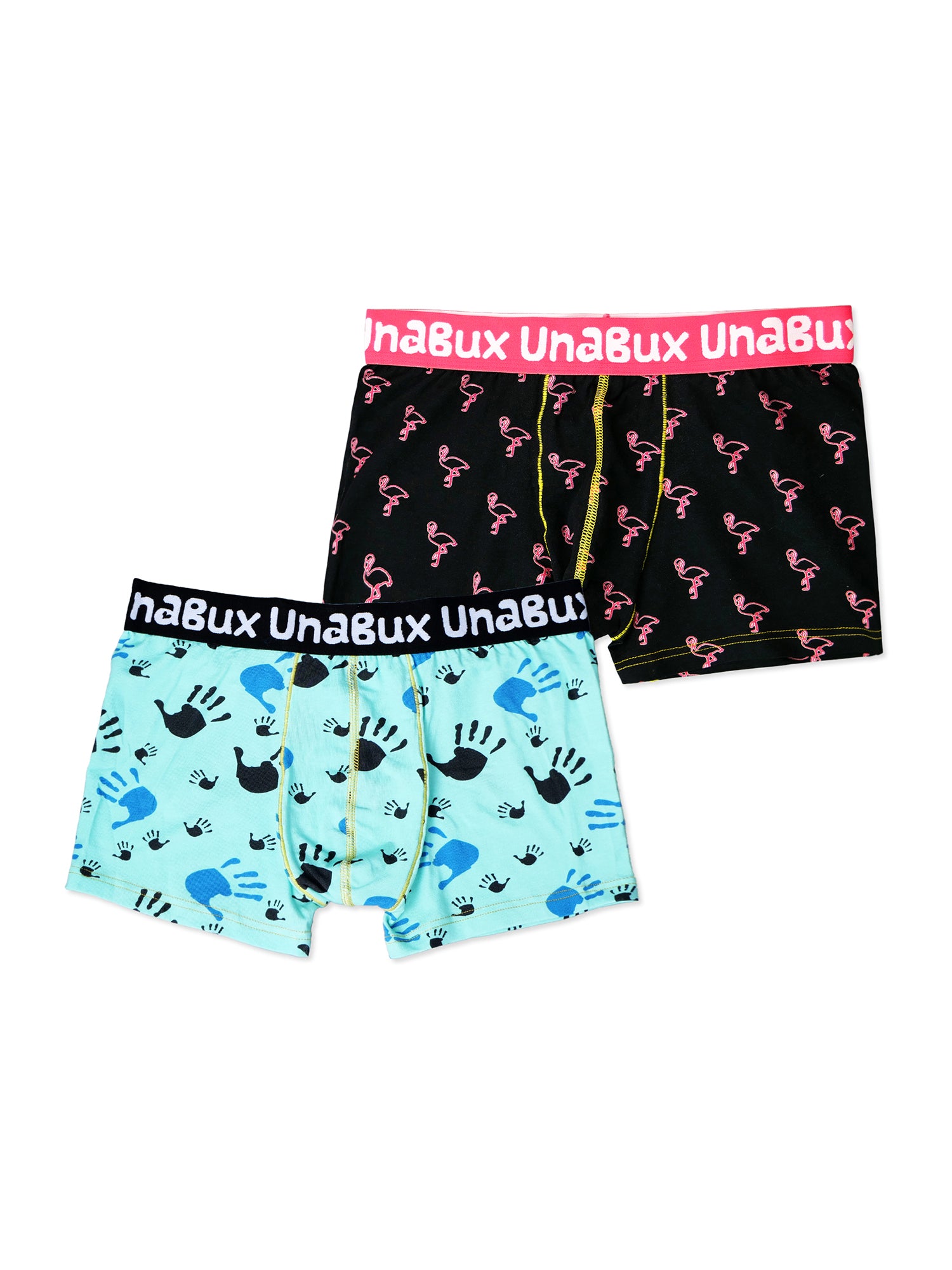 UnaBux Herren Boxer-Briefs Five Fingers / Good Old Anchor 2er Pack