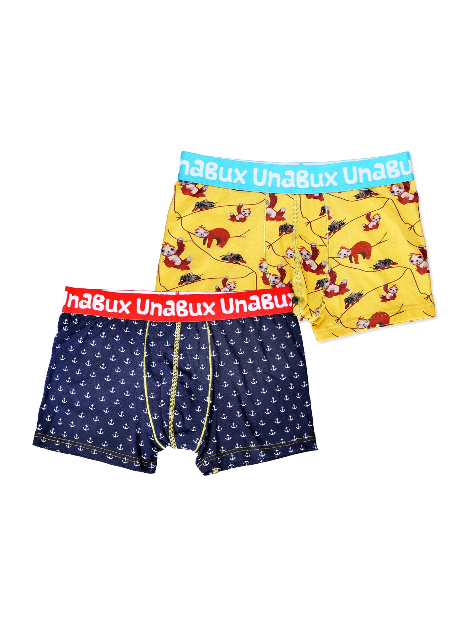 UnaBux Herren Trunks Good Old Anchor / Five Fingers 2er Pack