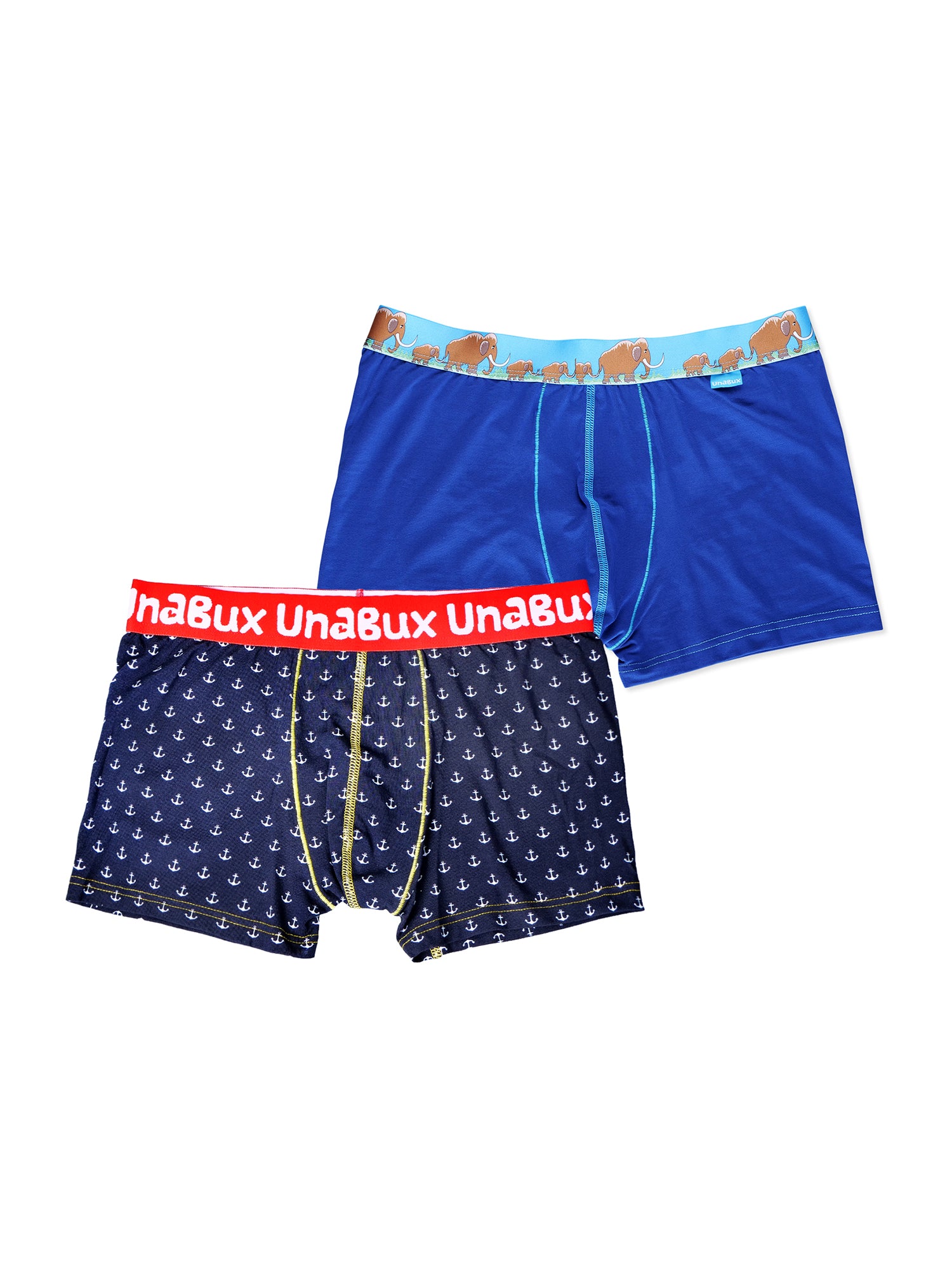 UnaBux Herren Trunks Good Old Anchor / Five Fingers 2er Pack
