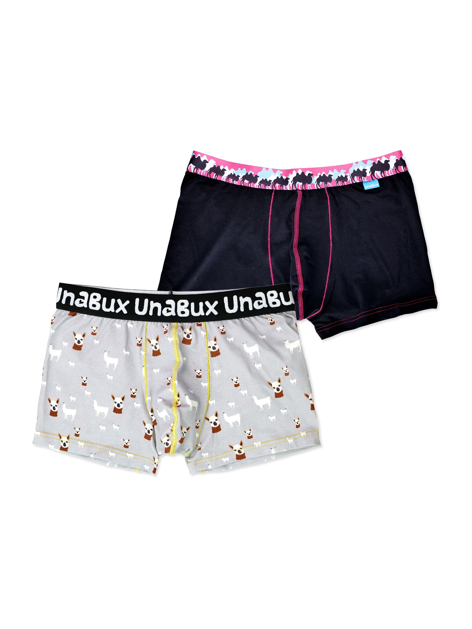 UnaBux Herren Trunks Camel Caravane / Five Fingers 2er Pack