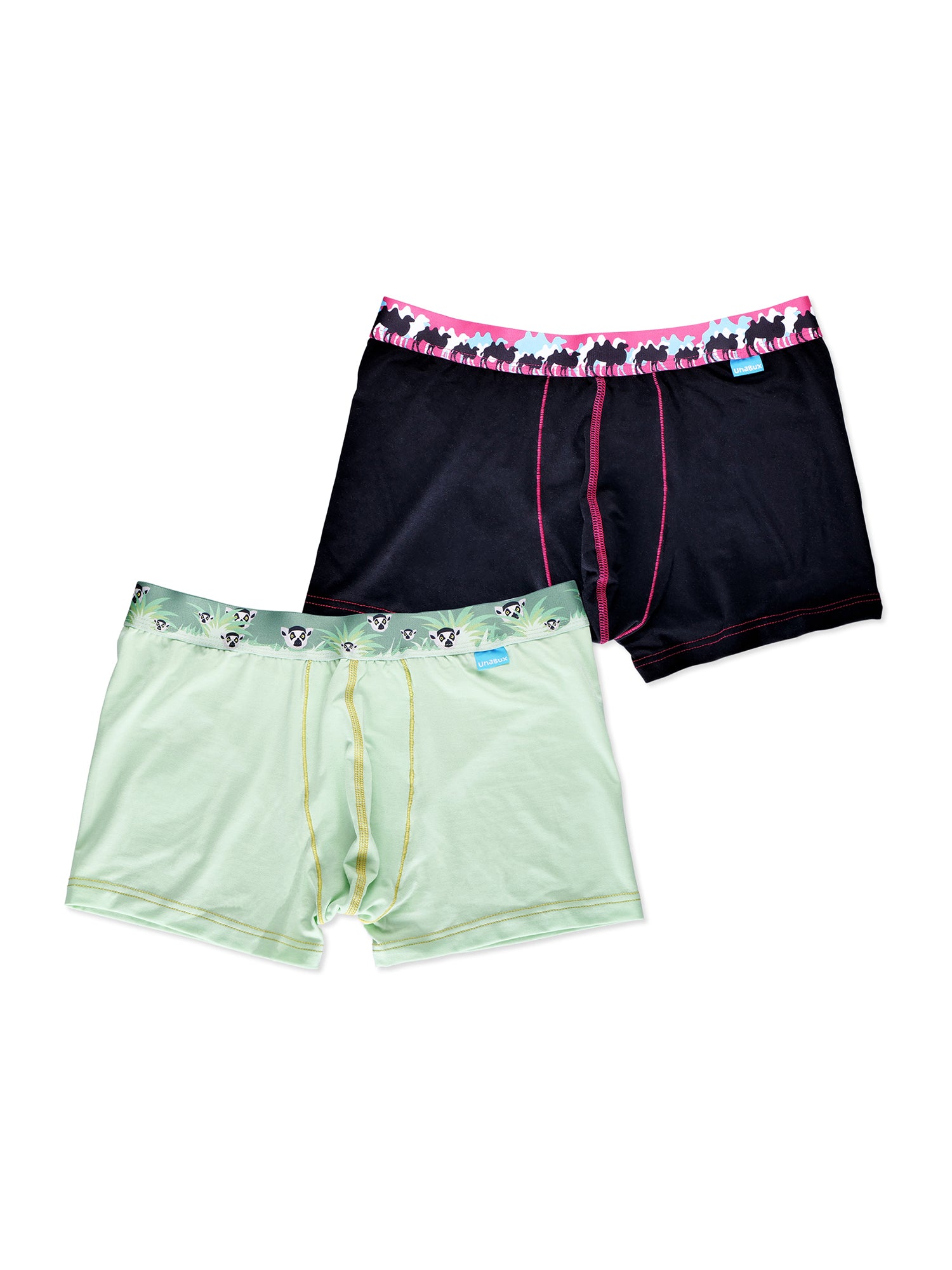 UnaBux Herren Trunks Camel Caravane / Five Fingers 2er Pack