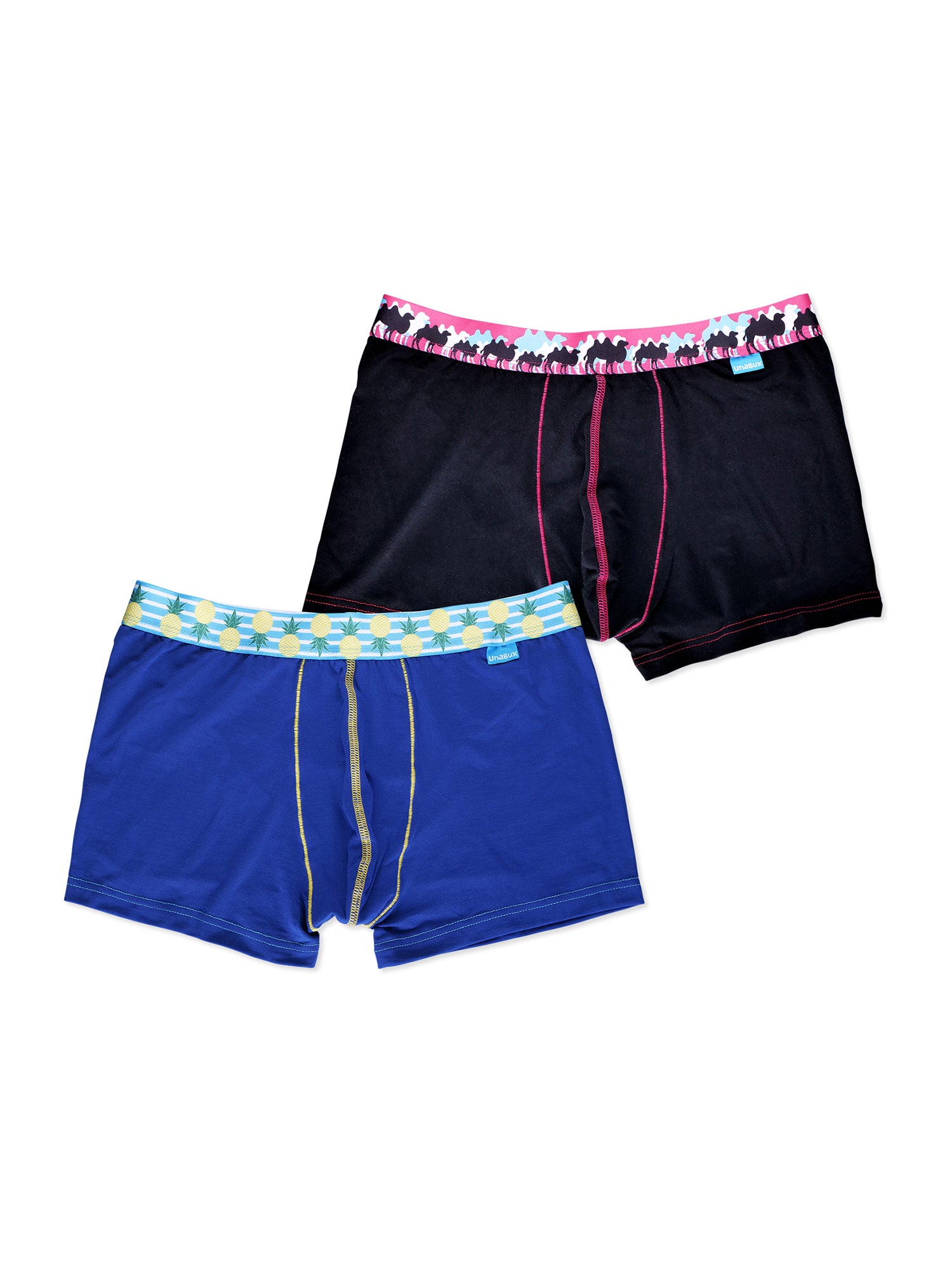 UnaBux Herren Trunks Camel Caravane / Five Fingers 2er Pack