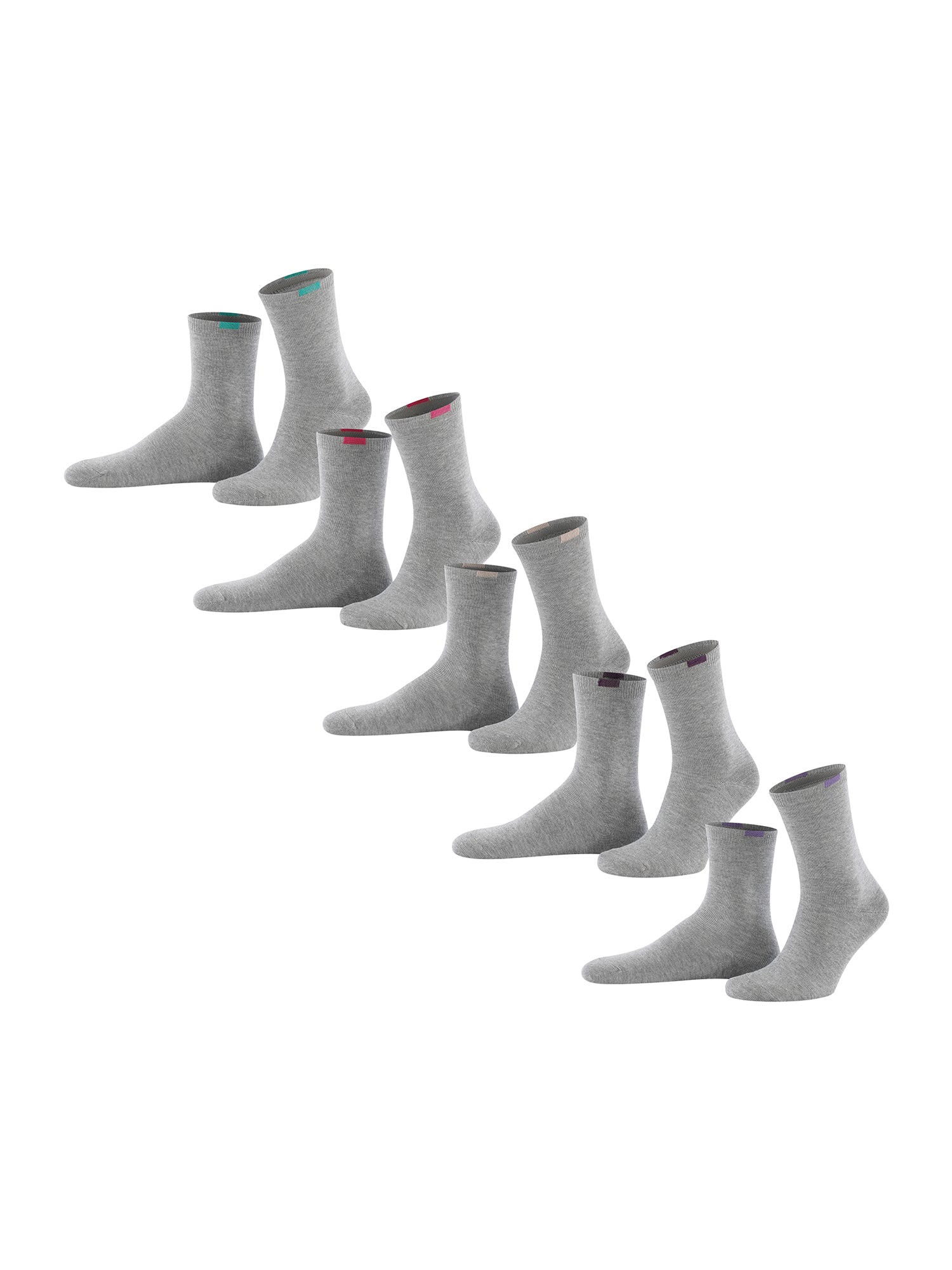 DIM Damen Socken Basic Eco 5er Pack