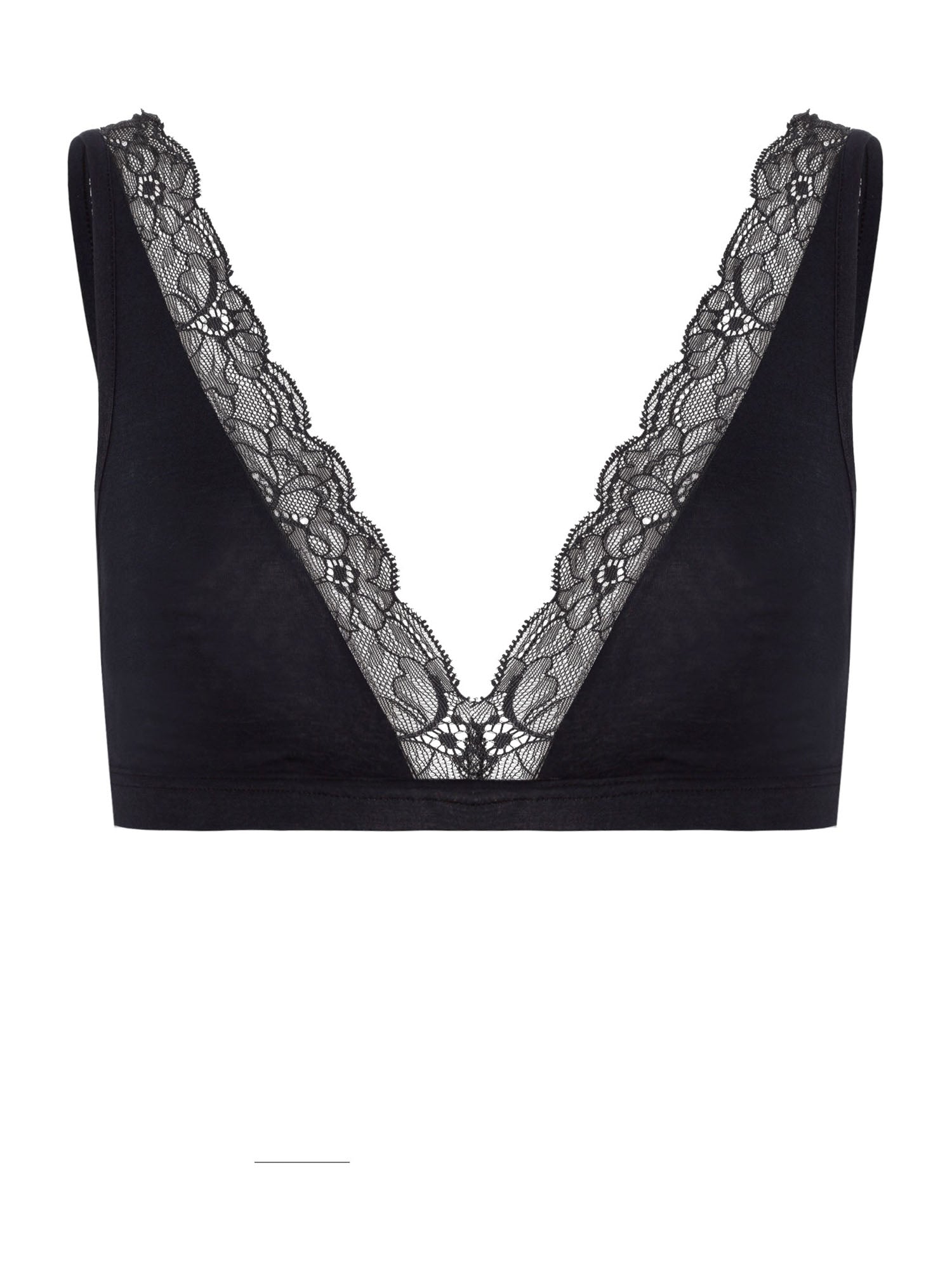 HANRO Damen Cotton Lace Soft Cup BH