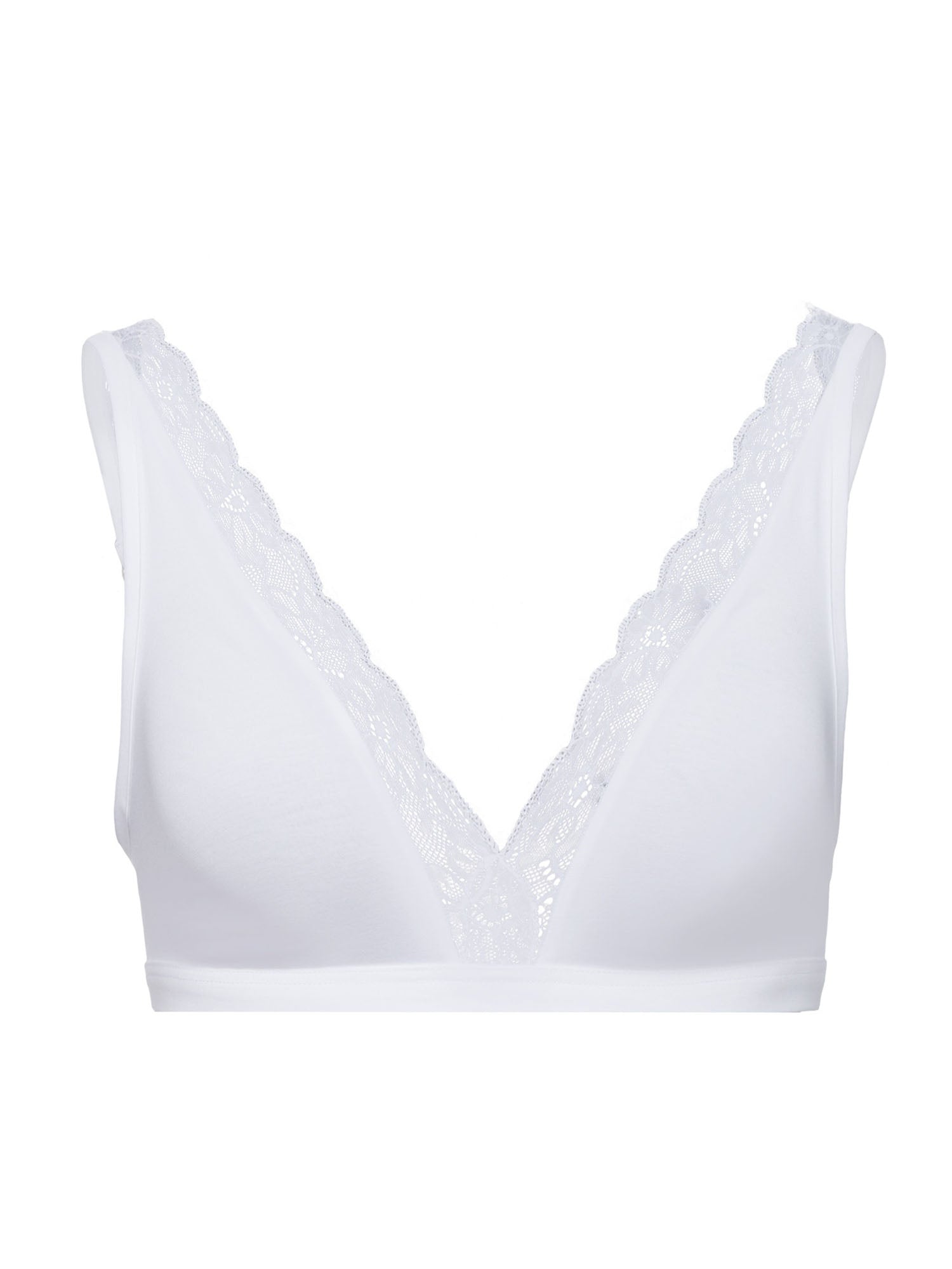 HANRO Damen Cotton Lace Soft Cup BH