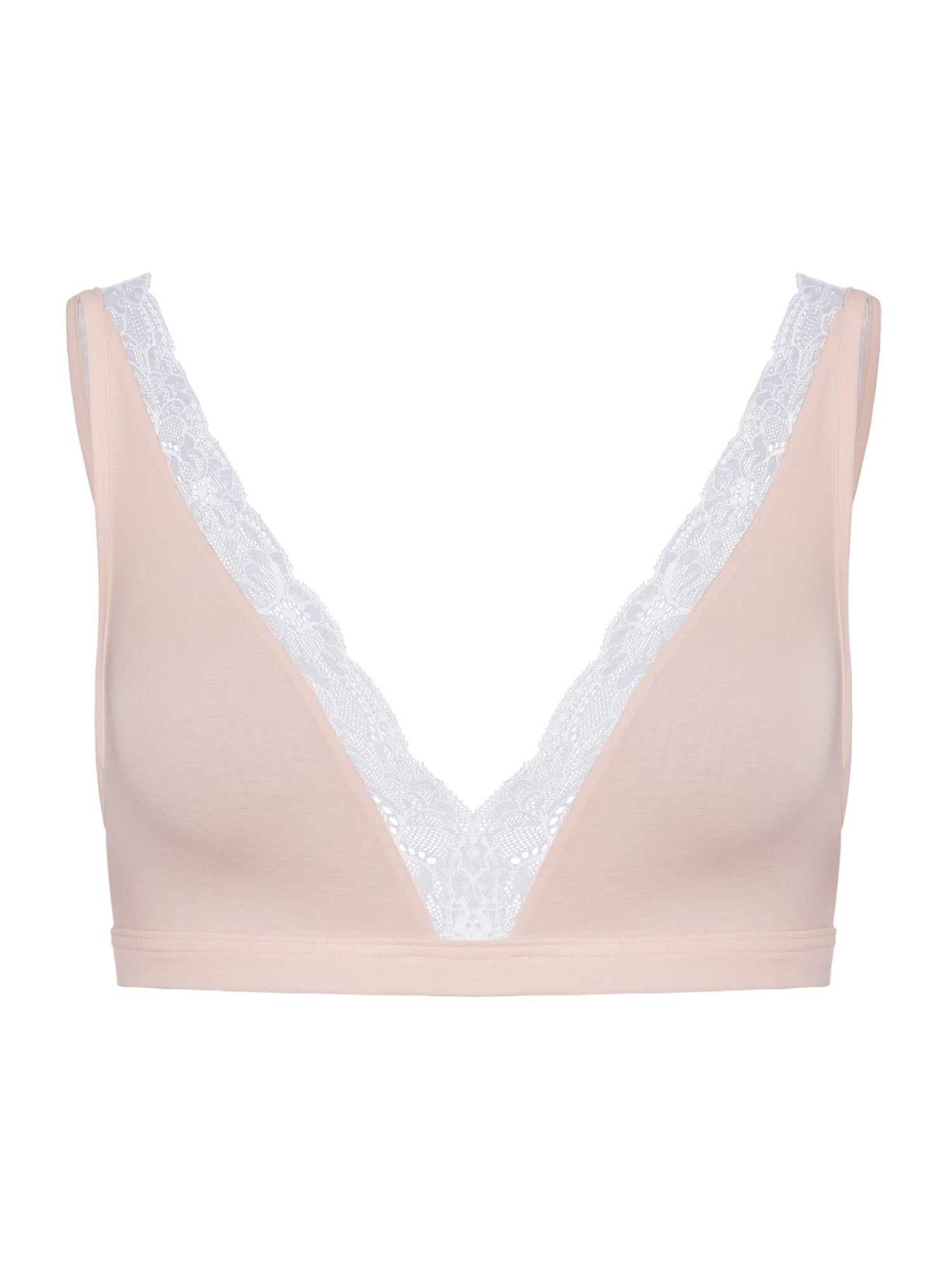 HANRO Damen Cotton Lace Soft Cup BH