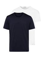HANRO Herren T-Shirt Cotton Essentials 2er Pack