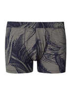 striped palm print / L