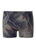 striped palm print / L