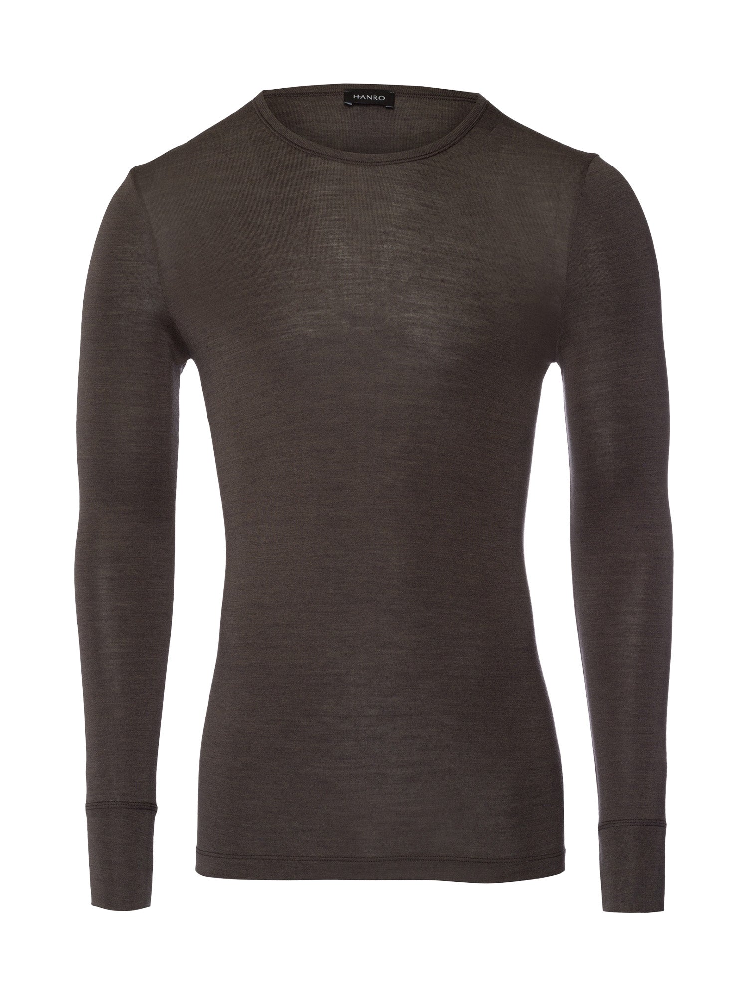 HANRO Herren Longsleeve Woolen Silk