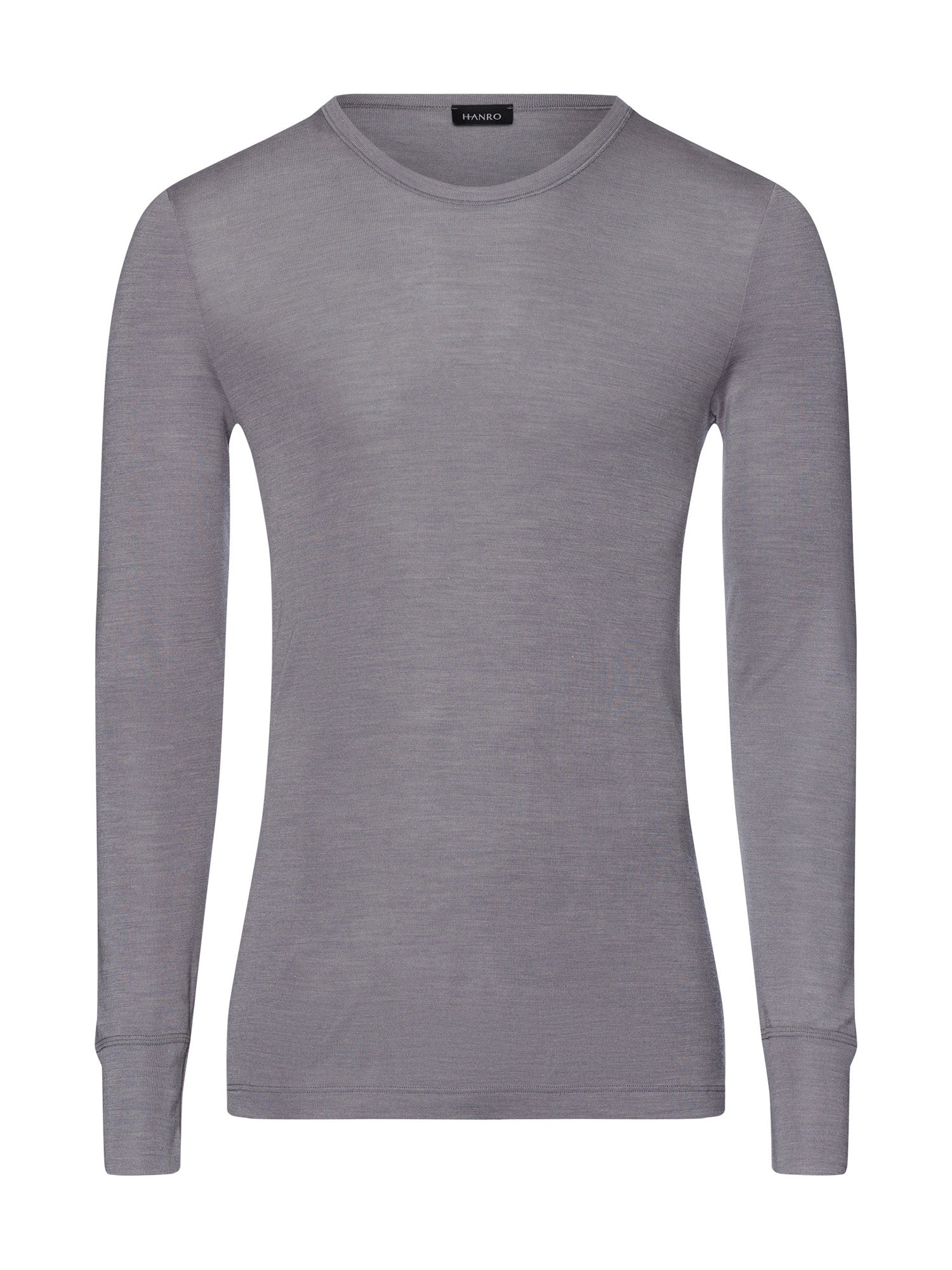 HANRO Herren Longsleeve Woolen Silk