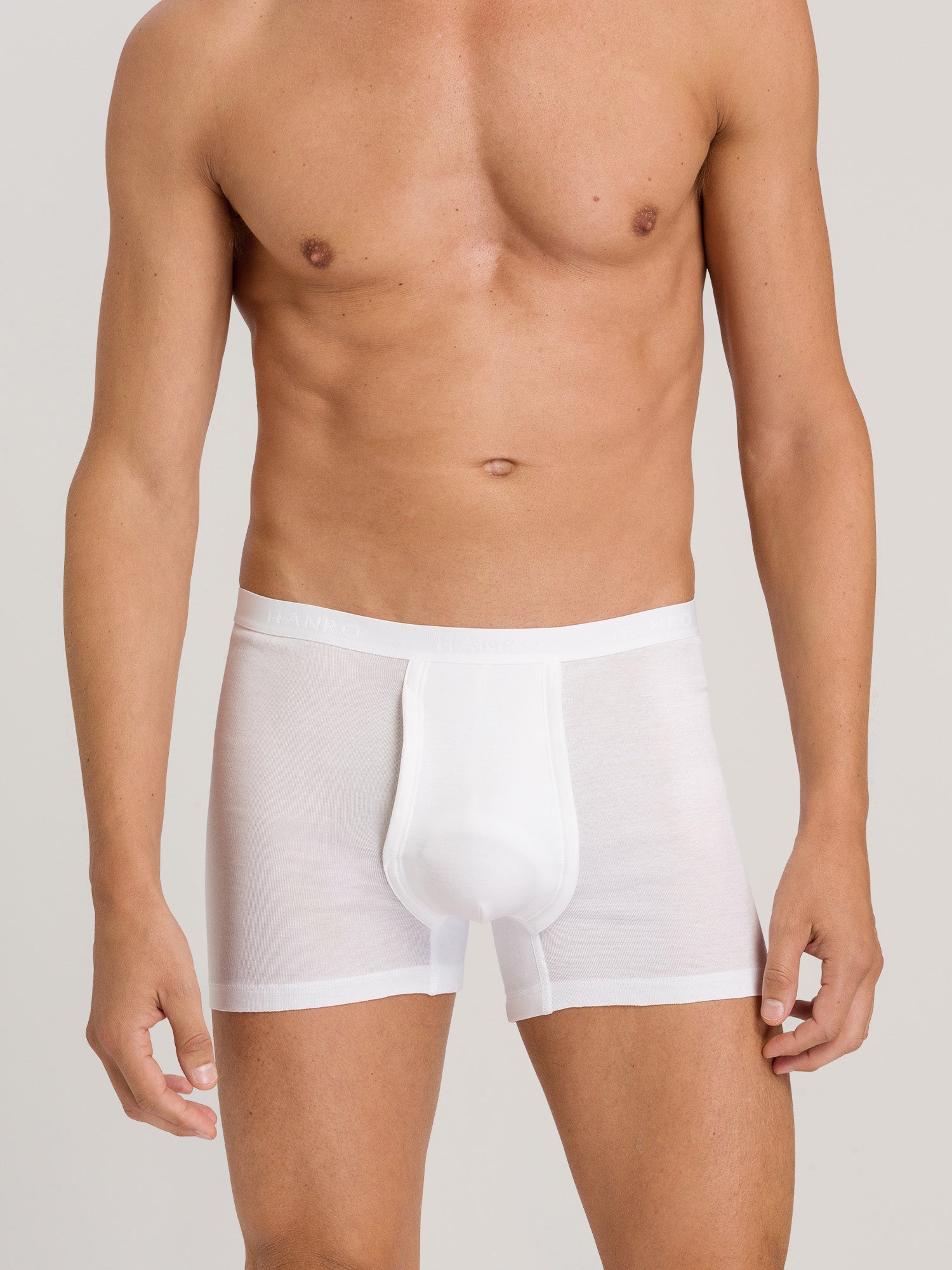 HANRO Herren Trunks Cotton Pure
