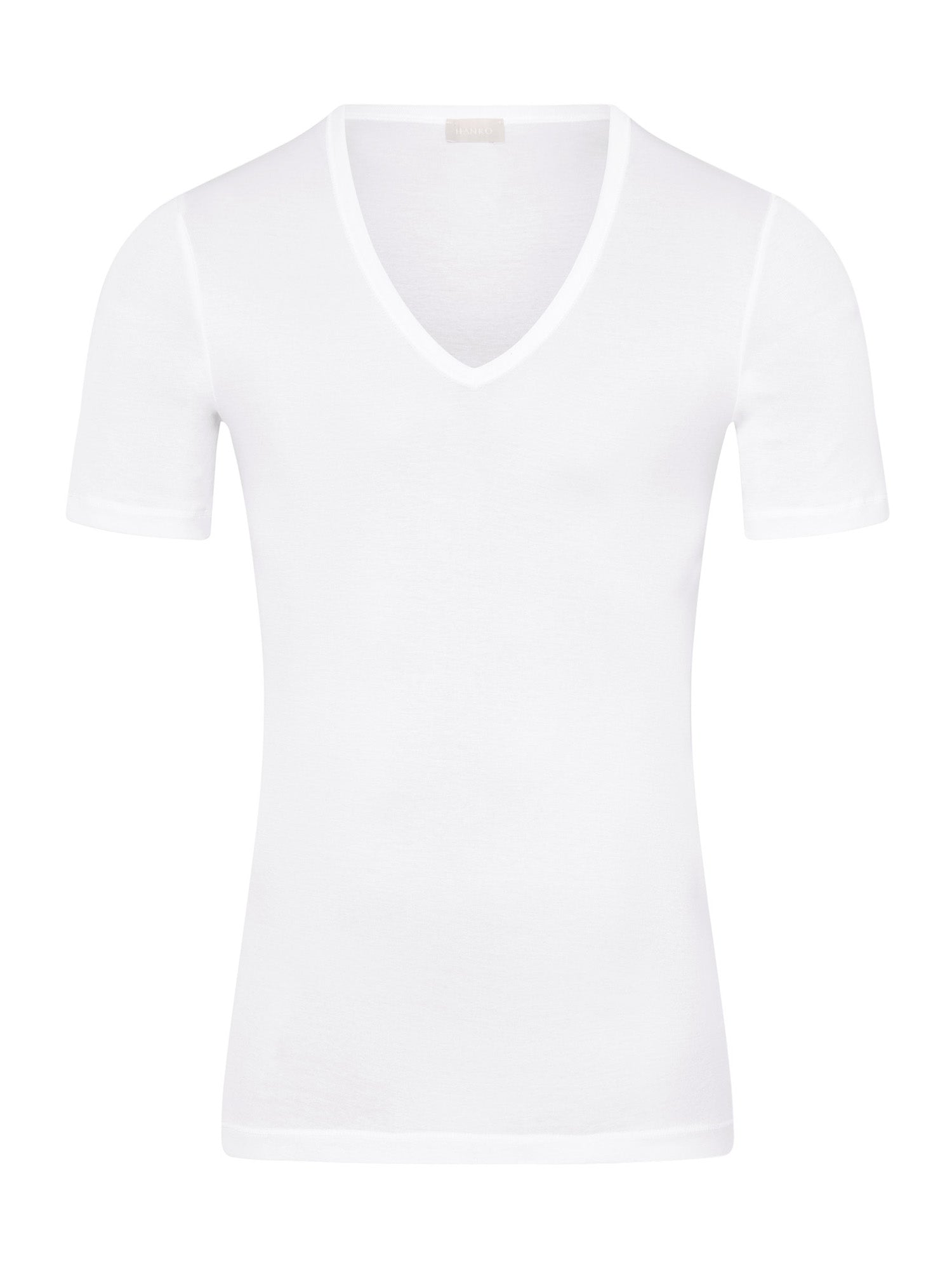 Hanro Herren V-Shirt Cotton Pure