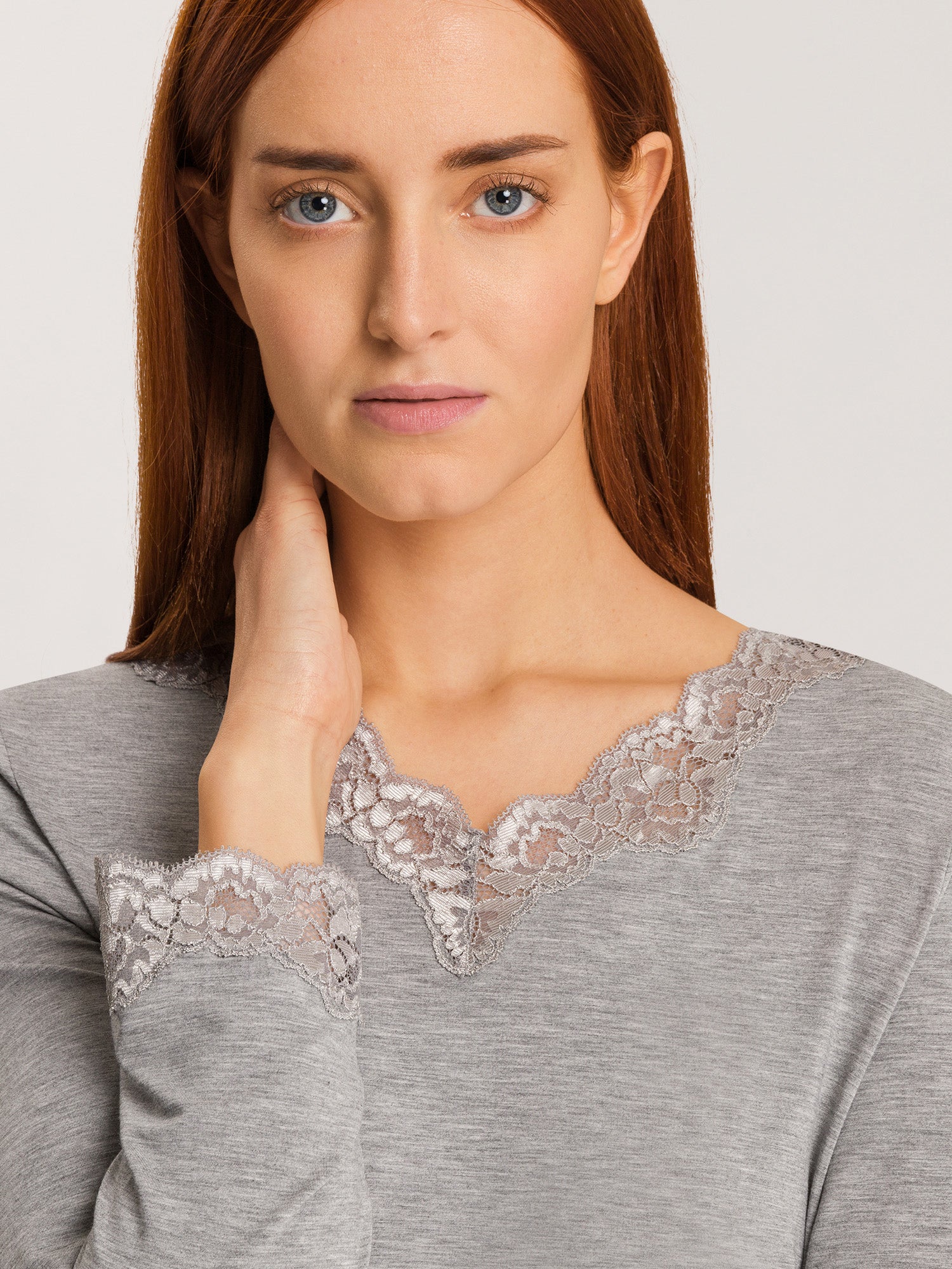 grey melange / L