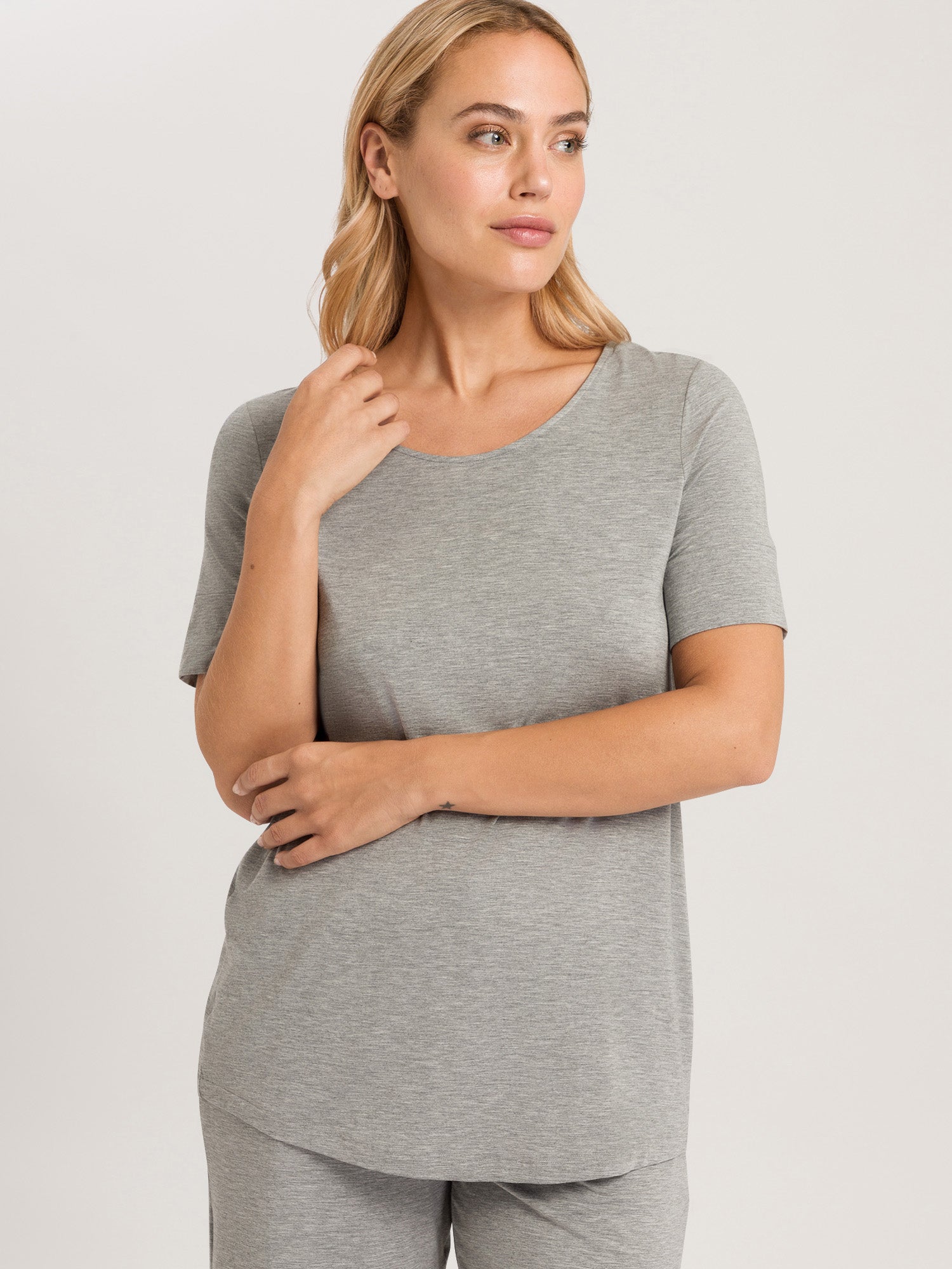 grey melange / L