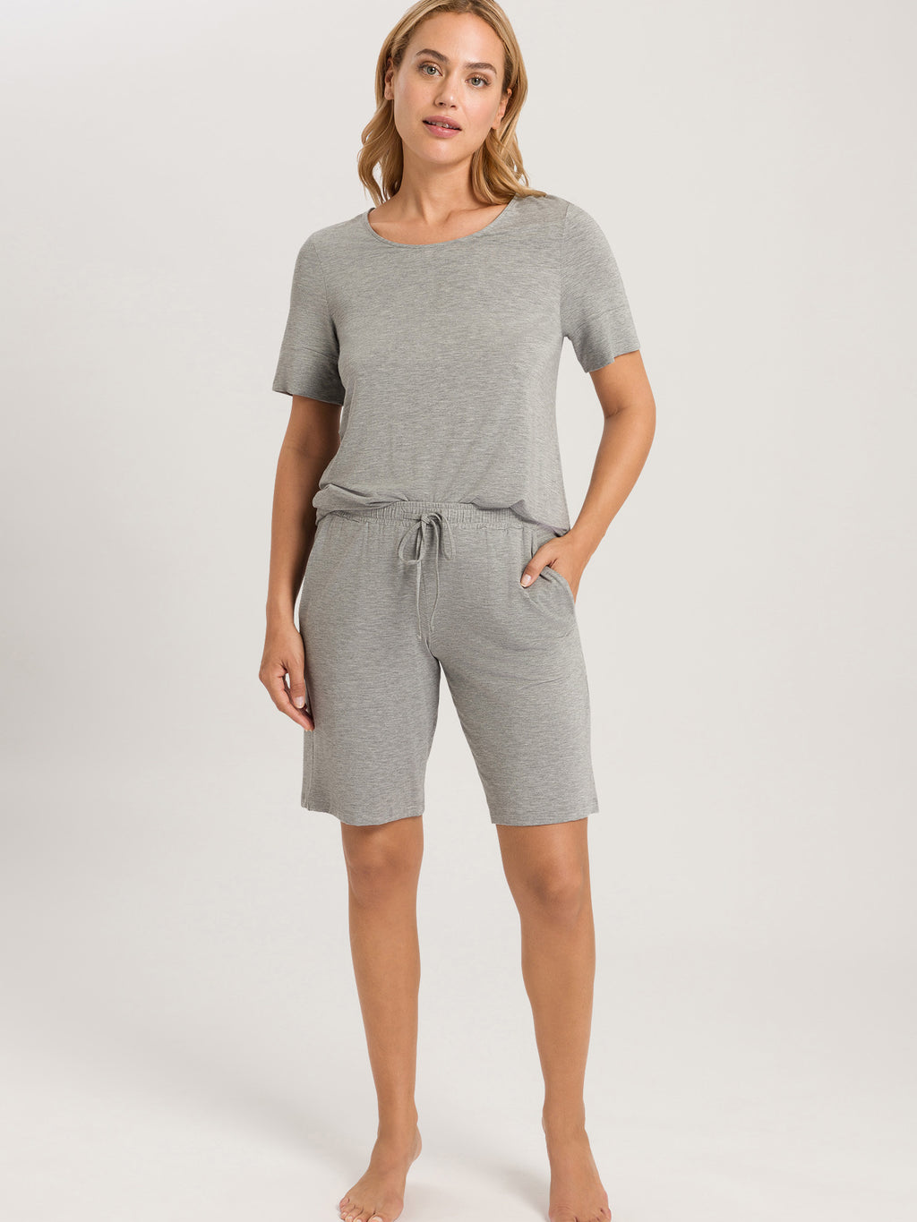 grey melange / L
