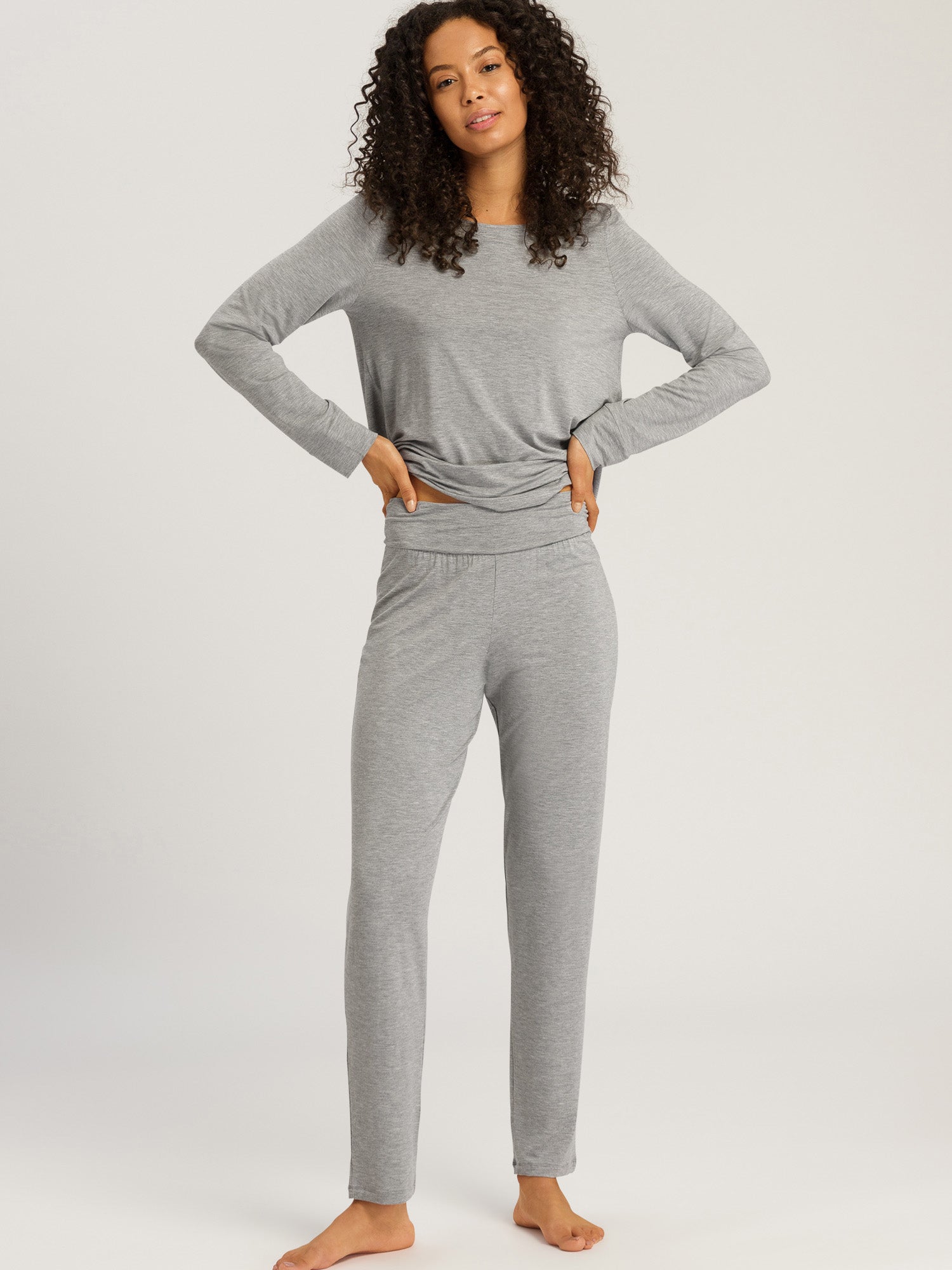 grey melange / L
