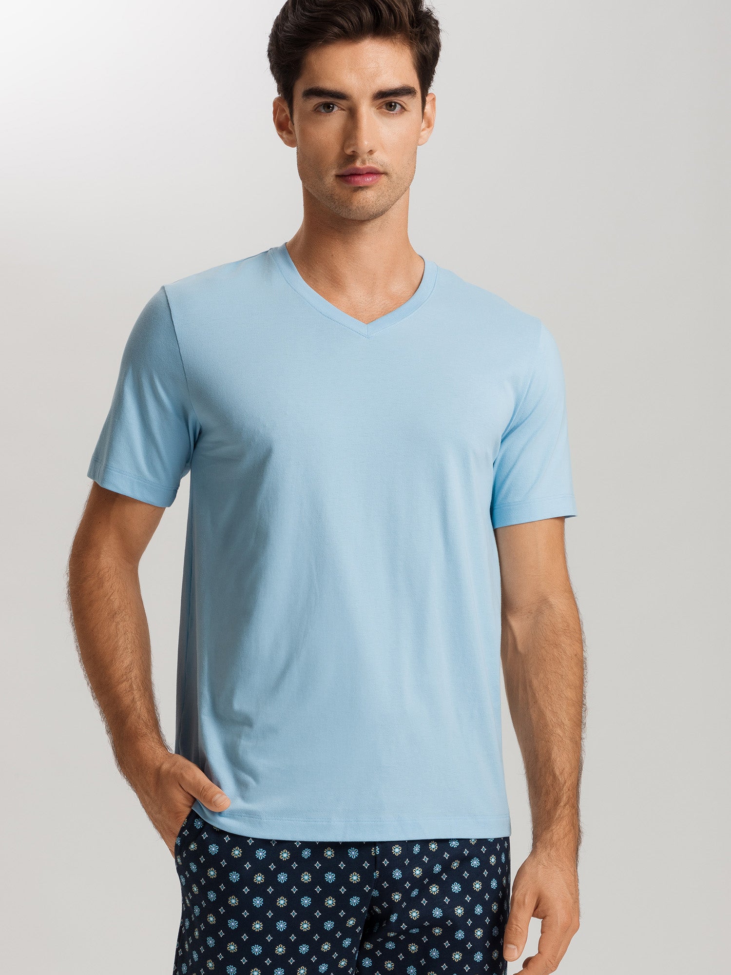 clear blue / L