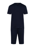 HANRO Herren Pyjama Night Selection Kurz