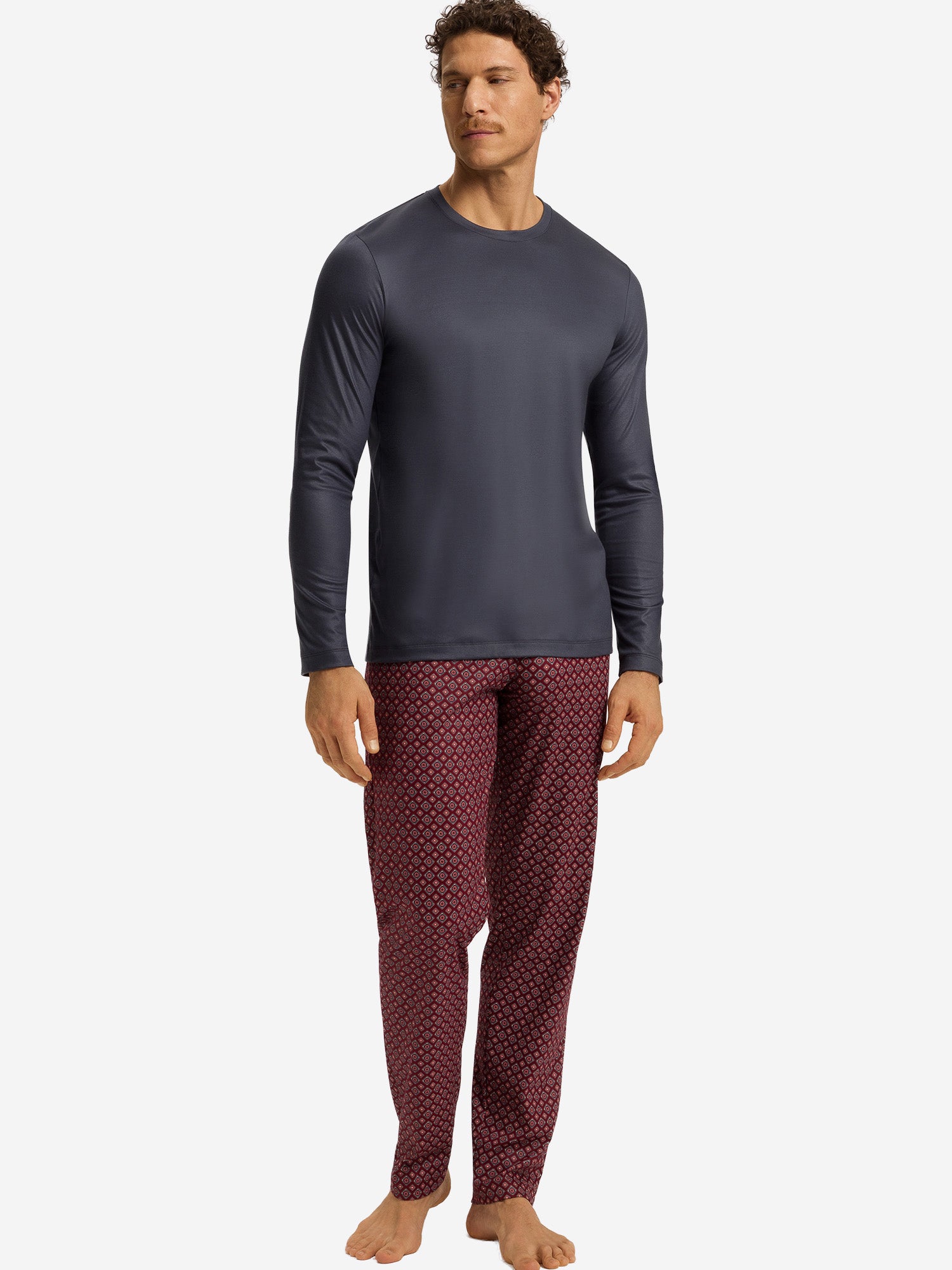 red gems print / L