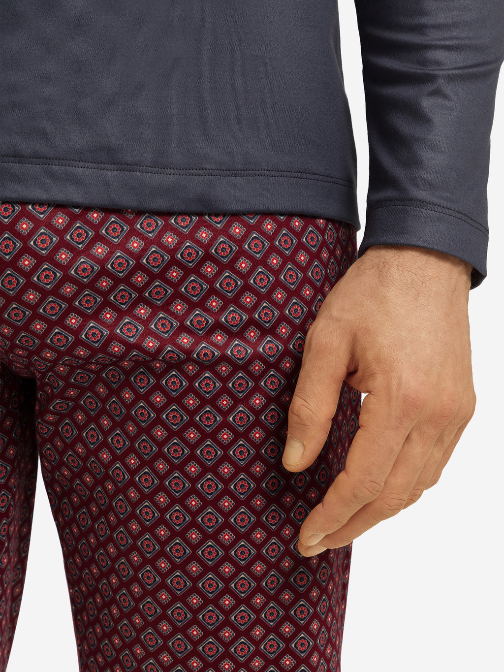 red gems print / L