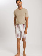 russet beige stripe / L