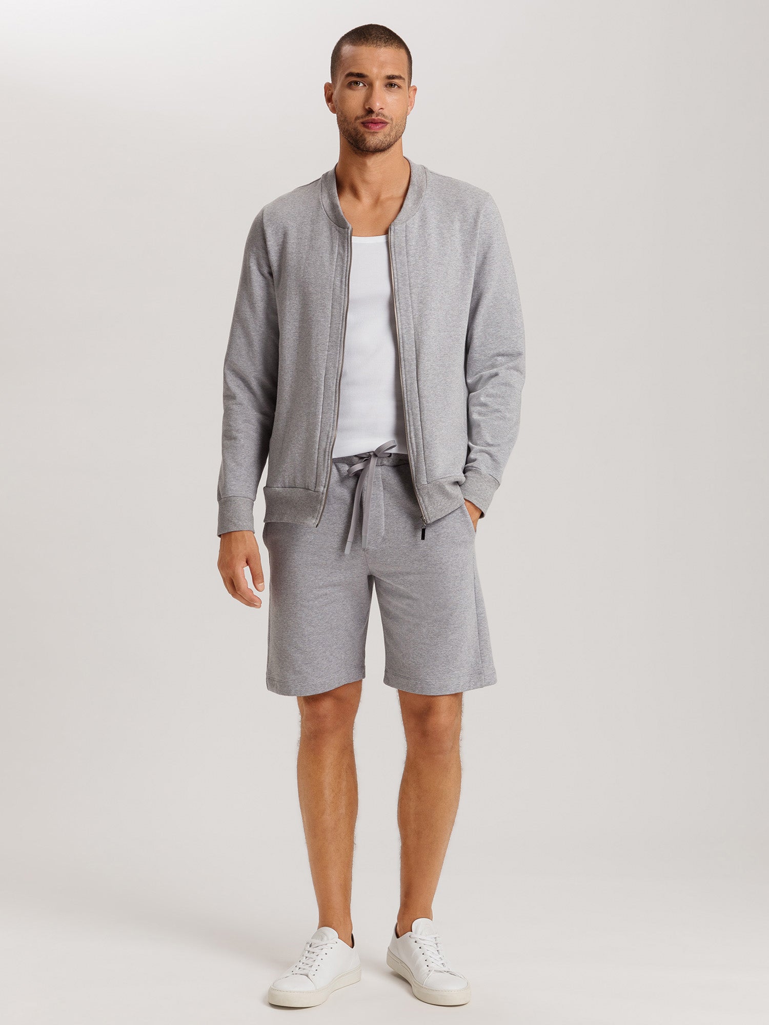 grey melange / L