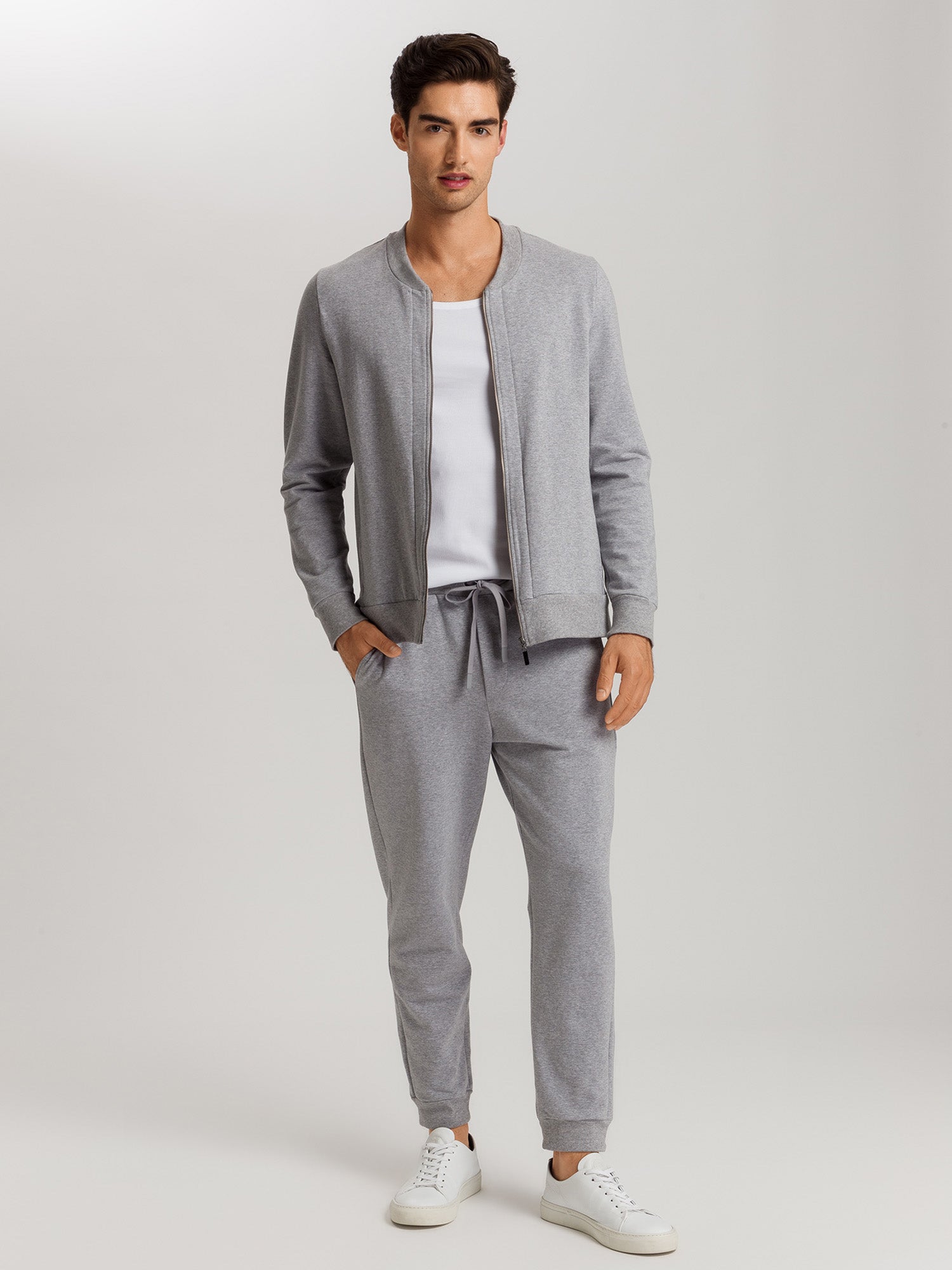 grey melange / L