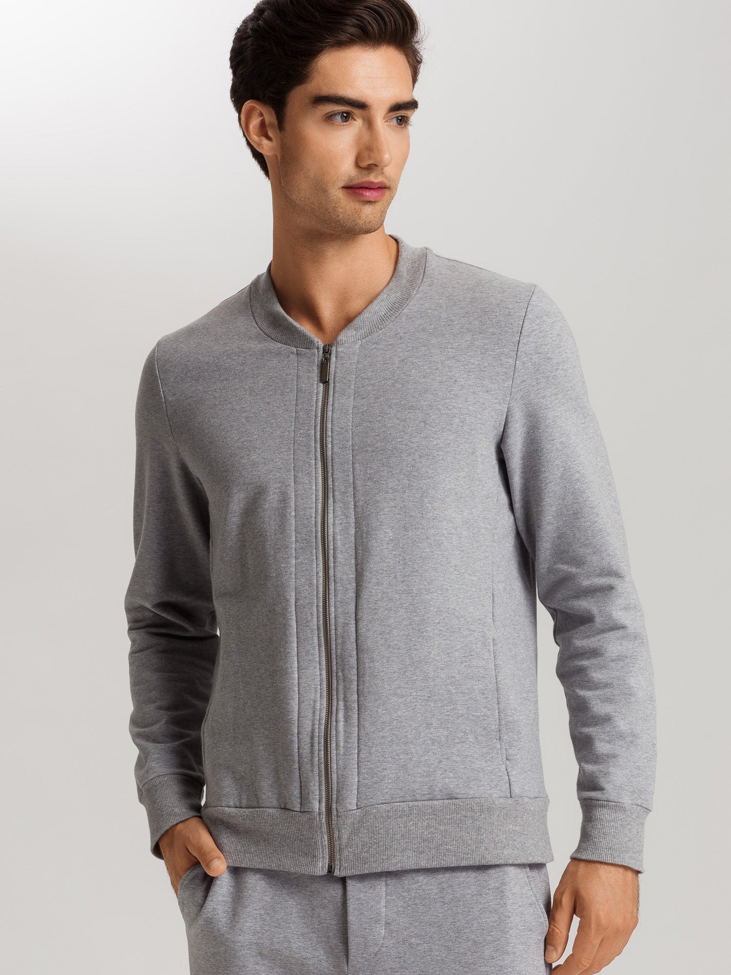 grey melange / L