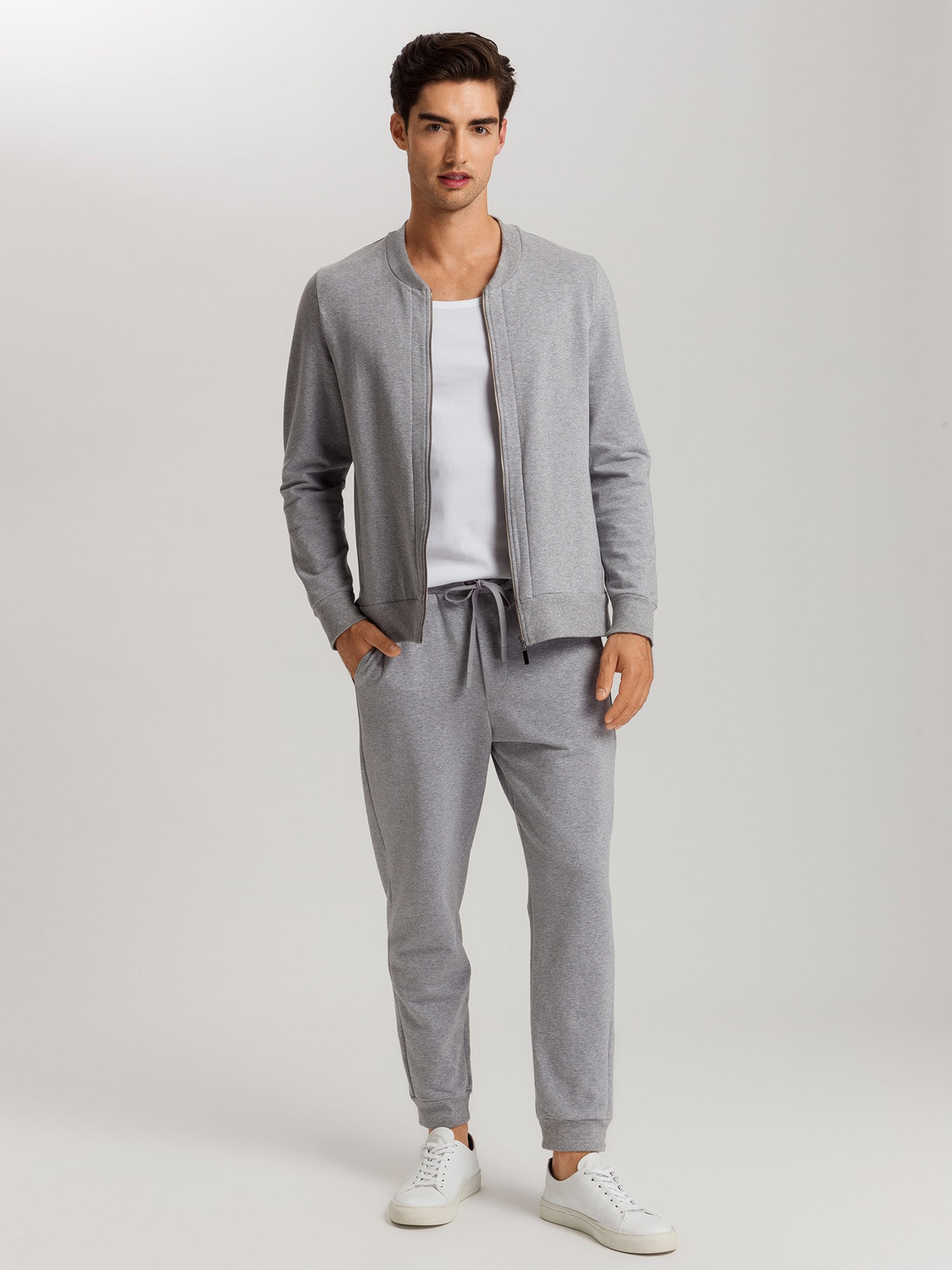 grey melange / L