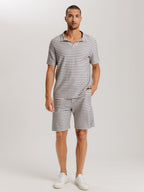 deep breeze stripe / L