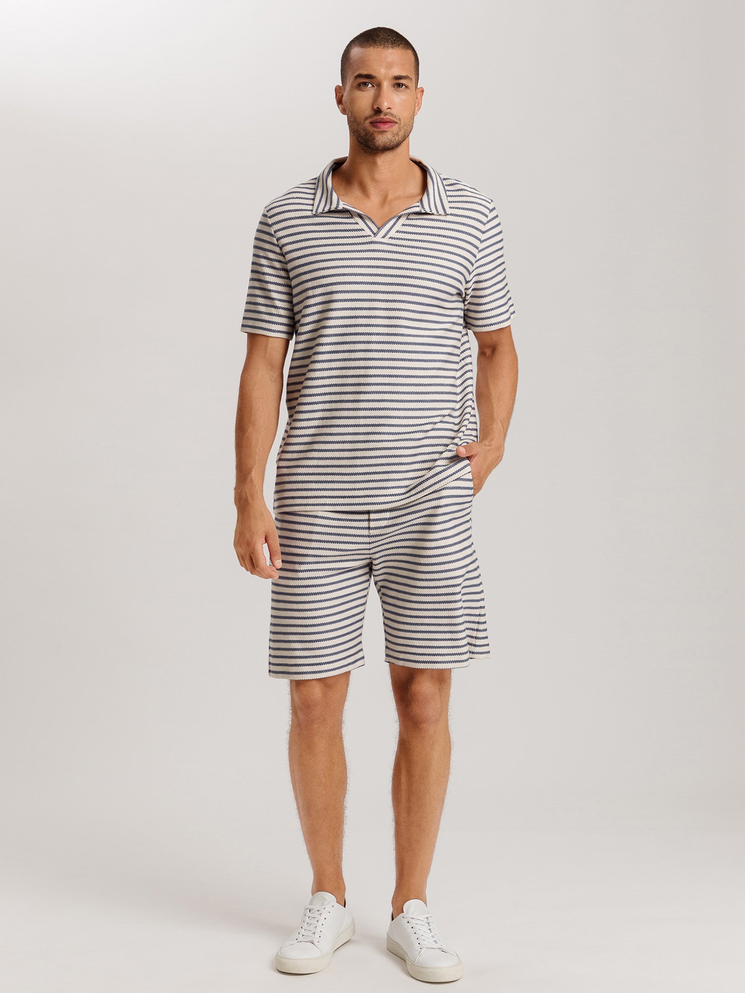 deep breeze stripe / L