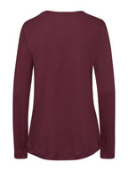 deep maroon / L