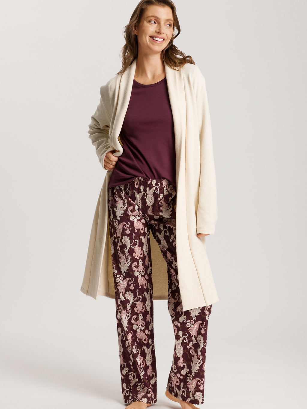 deep maroon / L