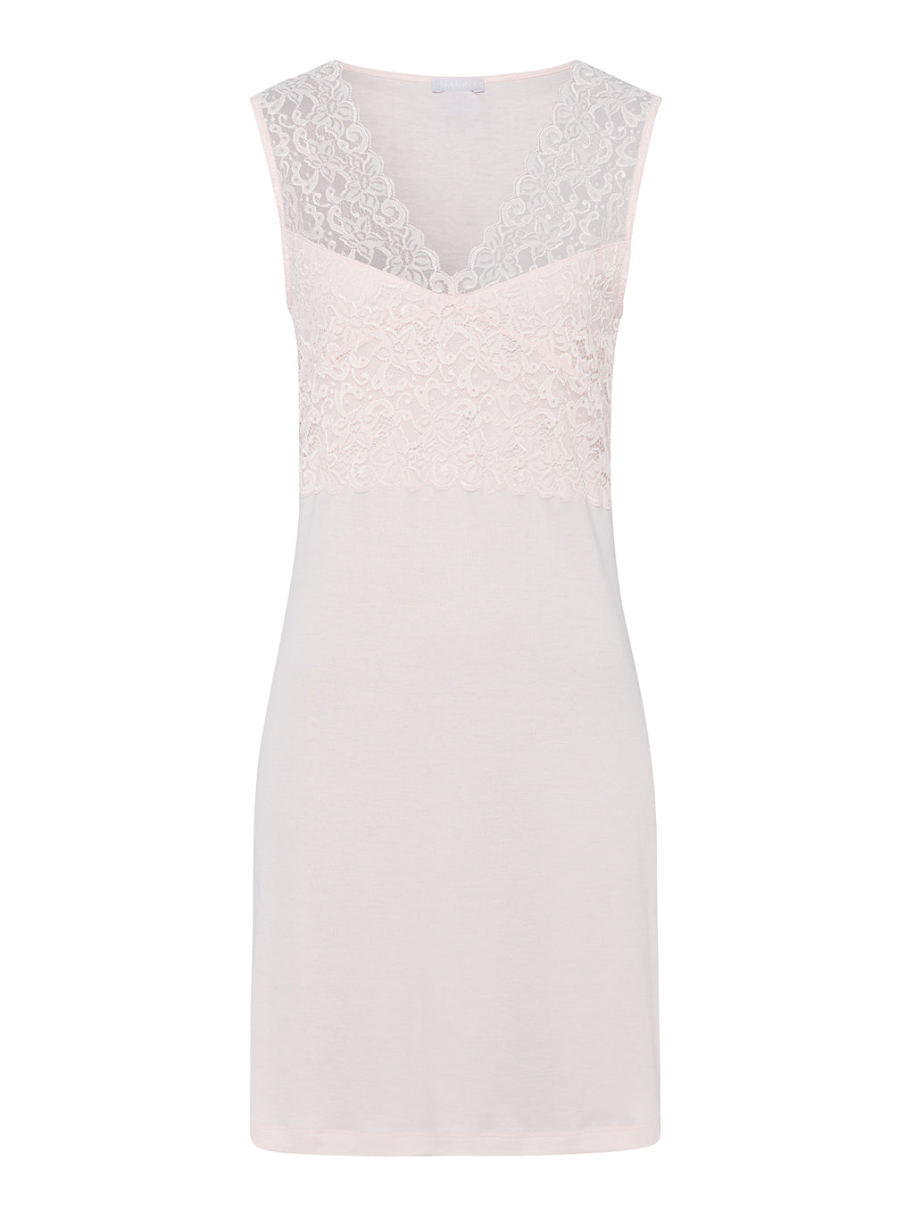 HANRO Damen Moments Nachthemd o.Arm 90 cm