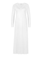 HANRO Damen Langarm Nachthemd Pure Essence 130 cm