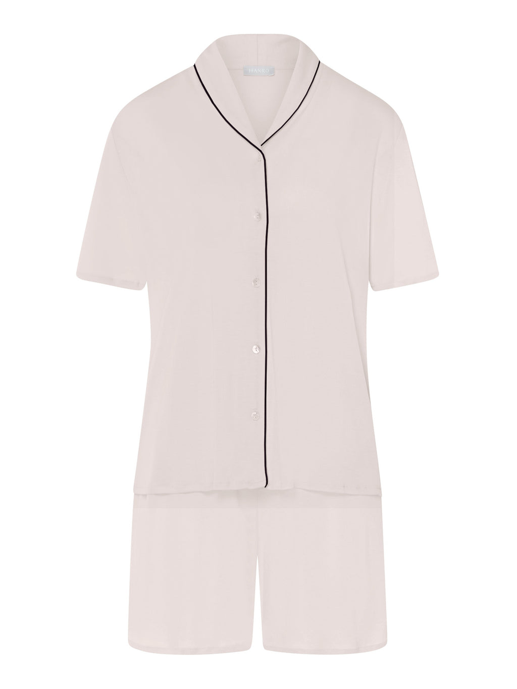 HANRO Damen Pyjama Natural Comfort Kurz
