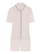 HANRO Damen Pyjama Natural Comfort Kurz