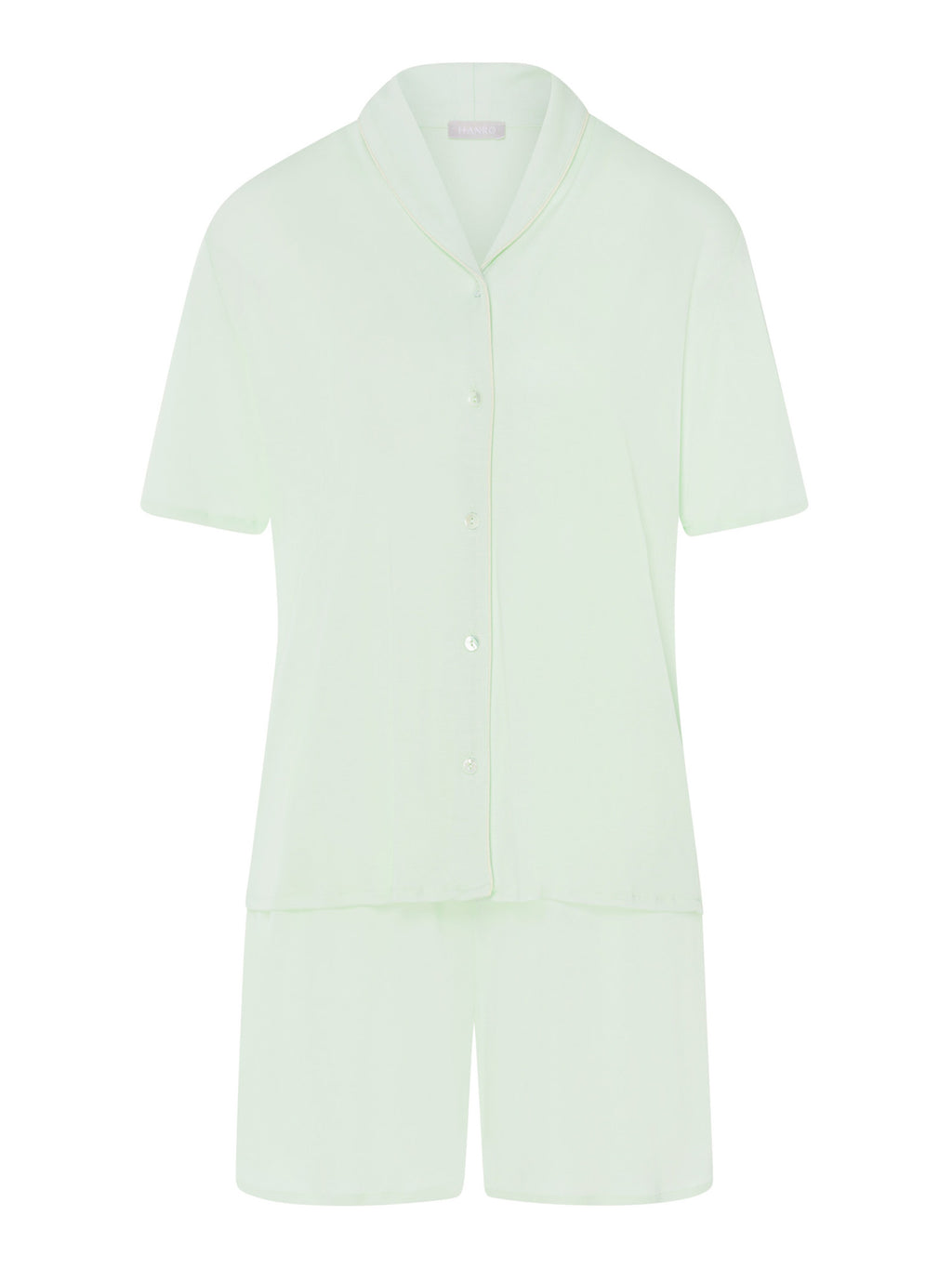 HANRO Damen Pyjama Natural Comfort Kurz