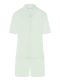HANRO Damen Pyjama Natural Comfort Kurz