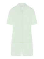 HANRO Damen Pyjama Natural Comfort Kurz