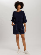 deep navy / L