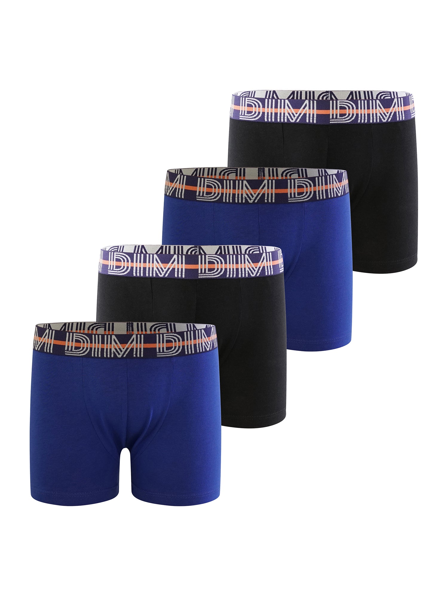 DIM Basic Boxershorts voor jongens, 4-pack