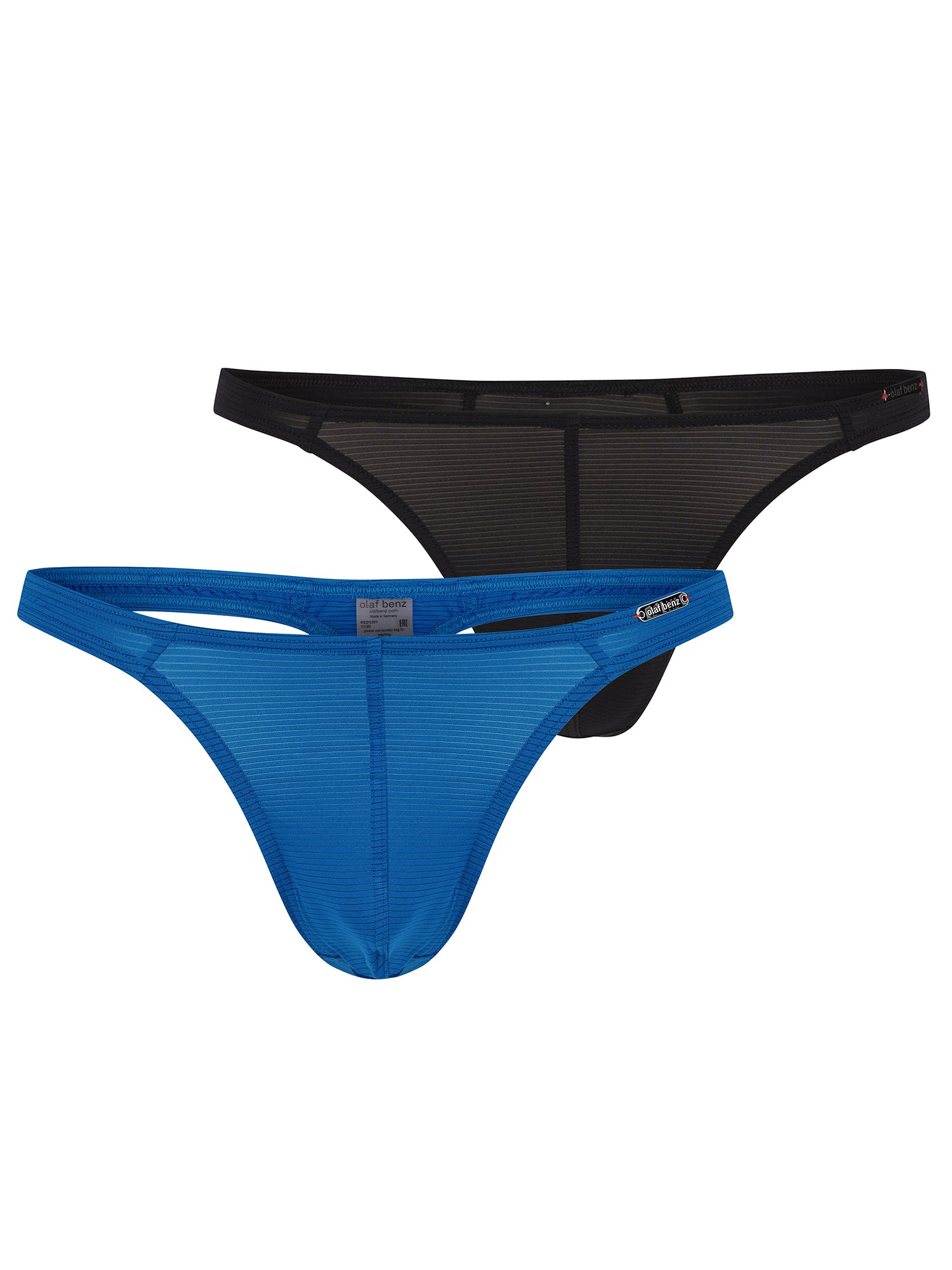 Olaf Benz Herren String RED1201 2er Pack