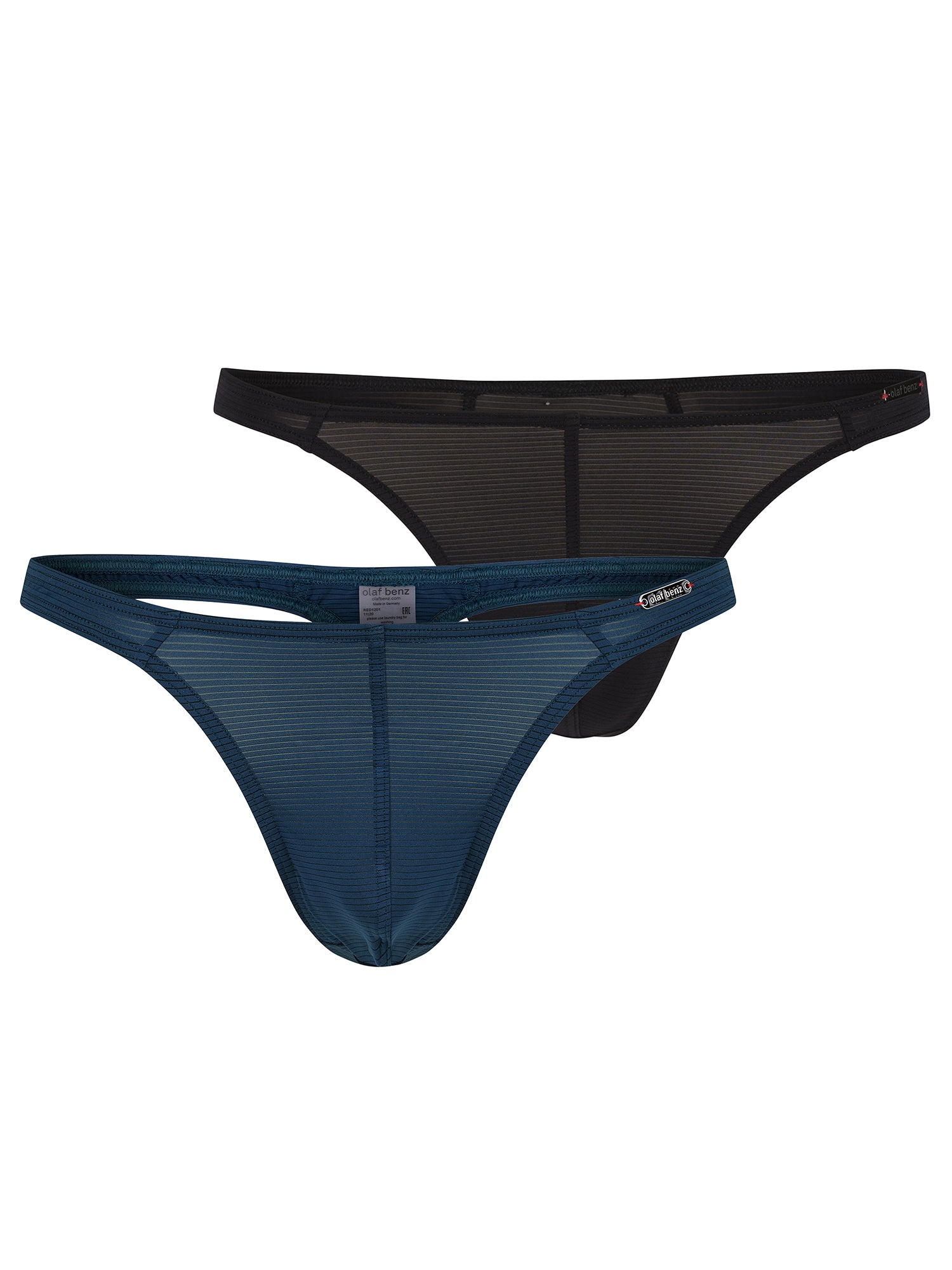 Olaf Benz Herren String RED1201 2er Pack