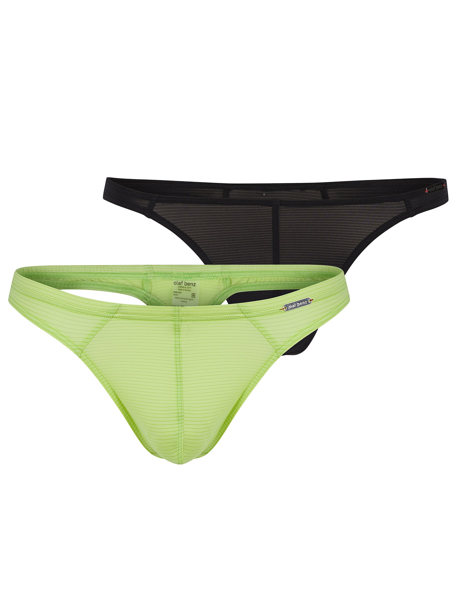 Olaf Benz Herren String RED1201 2er Pack