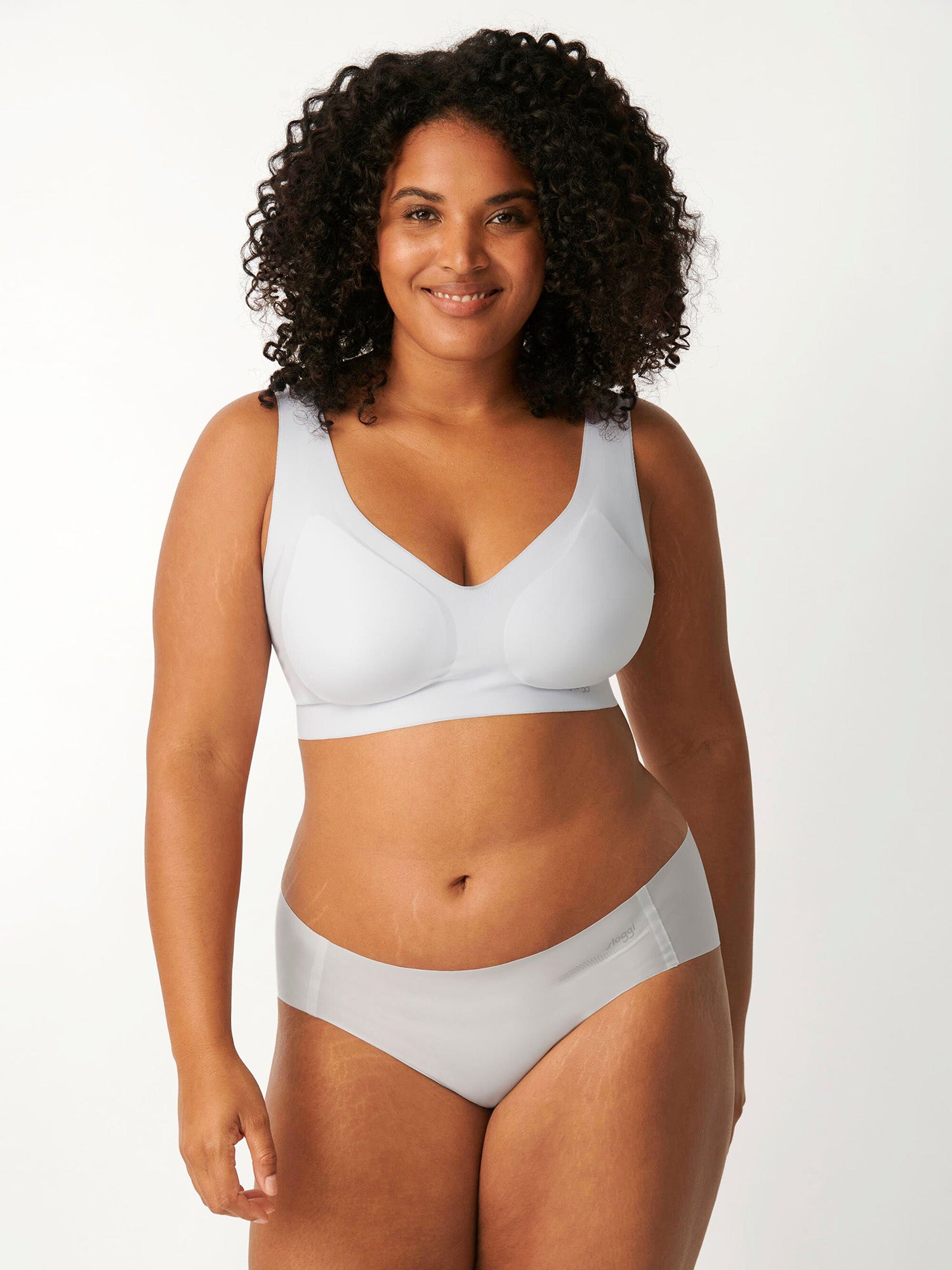 WHITE / L