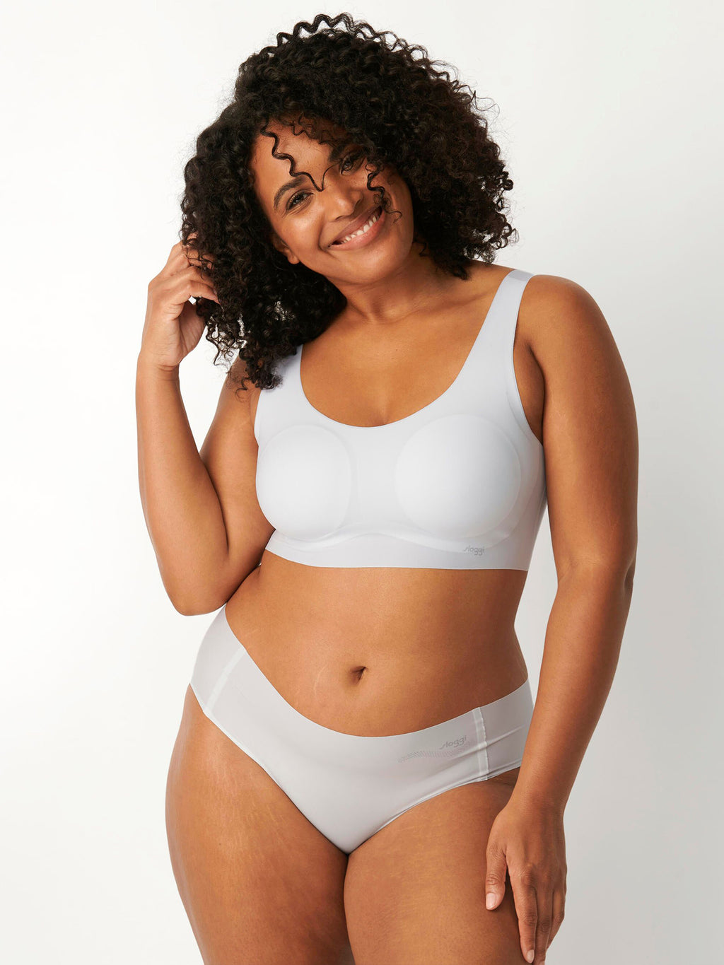 WHITE / L